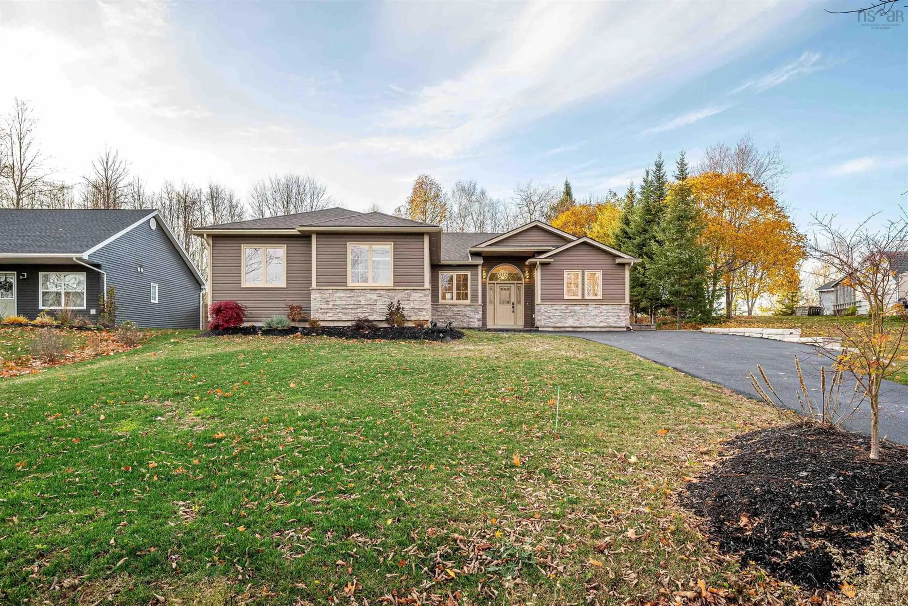 Home with vinyl exterior material, street for 76 Town Road, Falmouth Nova Scotia B0P 1P0