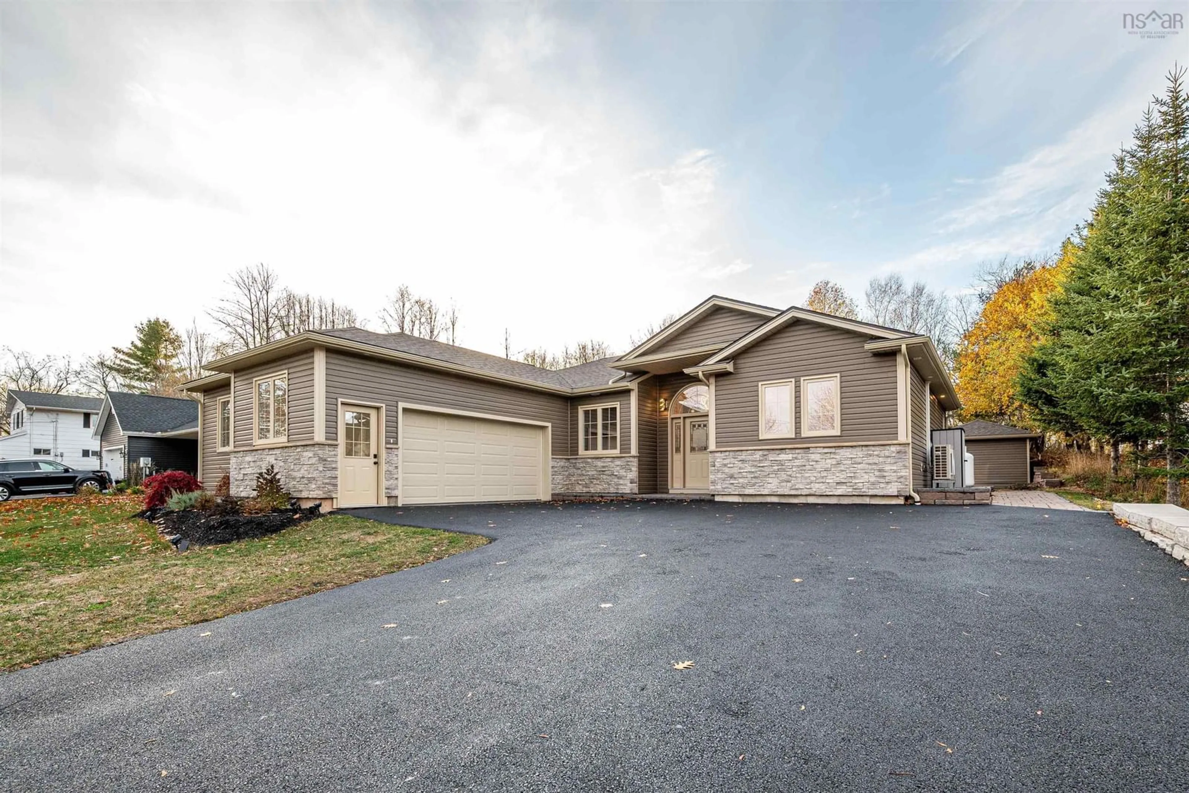 Home with brick exterior material, street for 76 Town Road, Falmouth Nova Scotia B0P 1P0