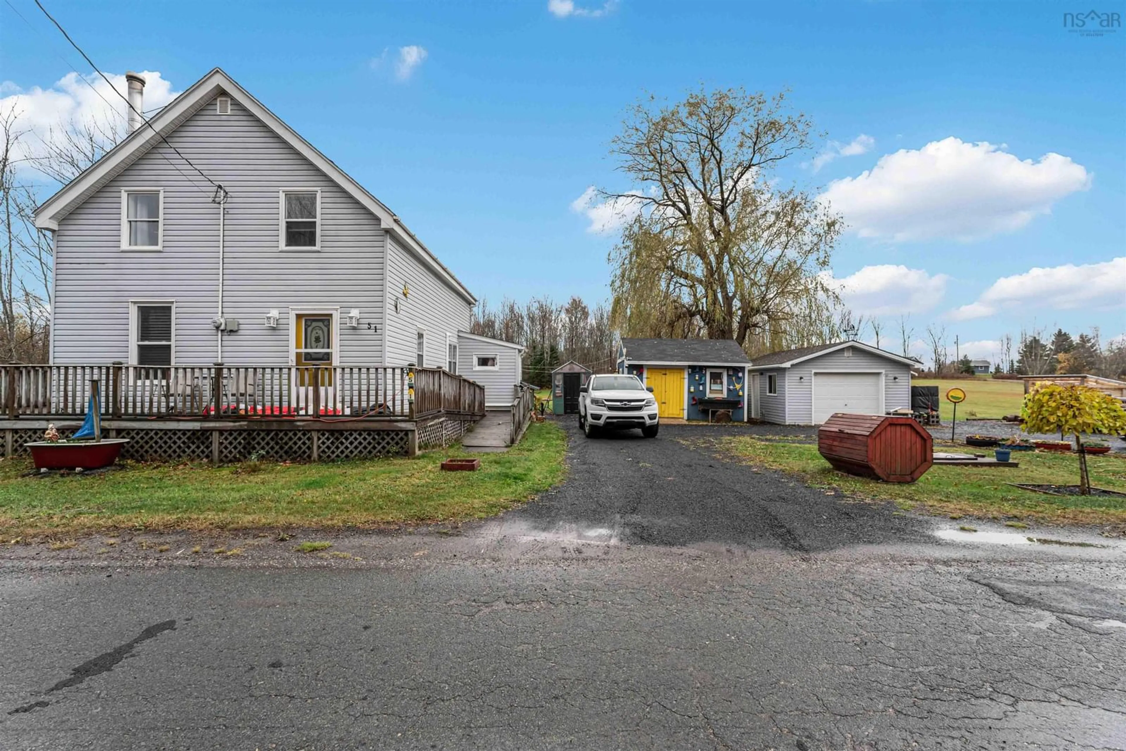 A pic from outside/outdoor area/front of a property/back of a property/a pic from drone, street for 51 Block Wharf Rd, Summerville Nova Scotia B0N 2K0