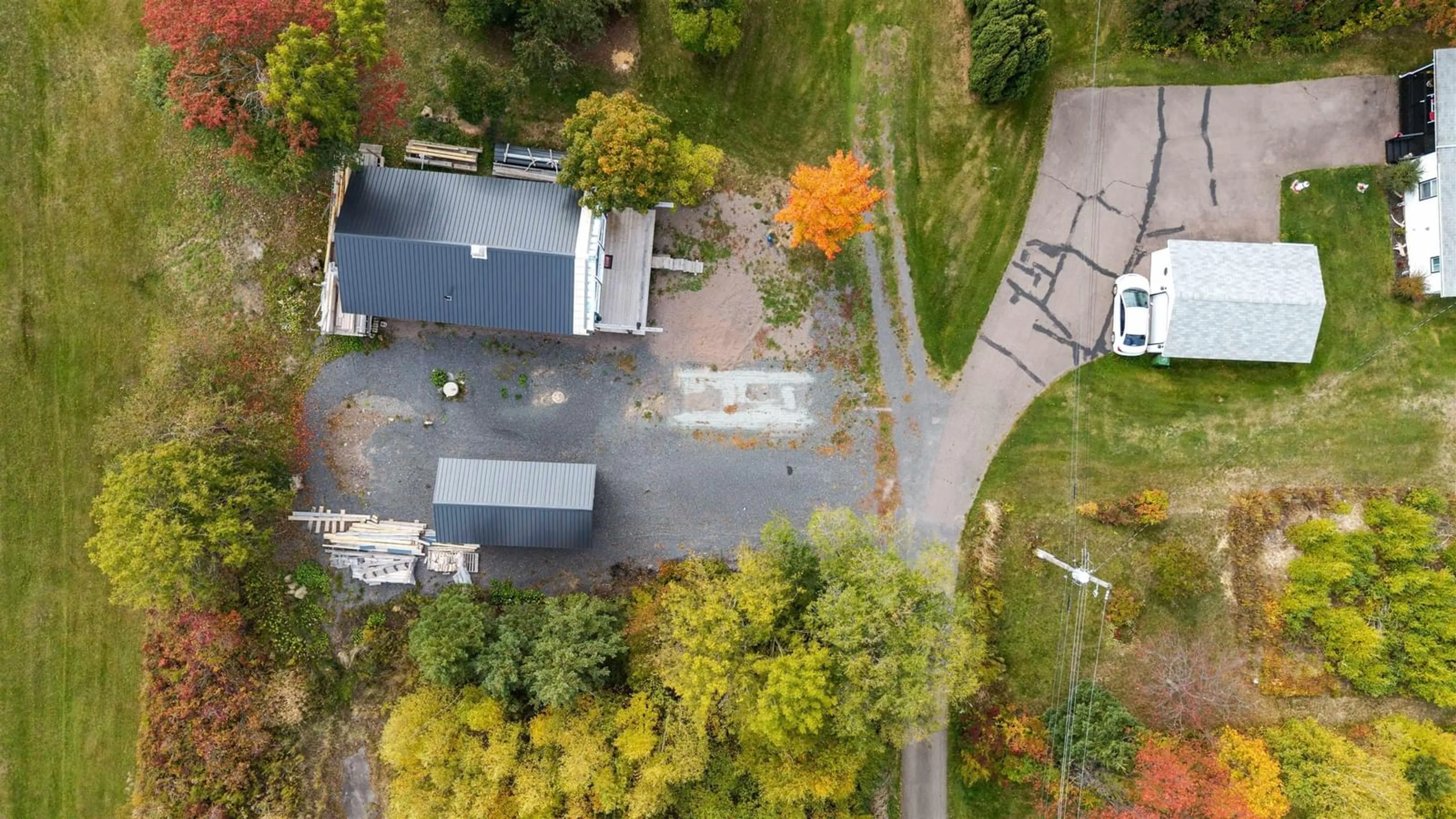 A pic from outside/outdoor area/front of a property/back of a property/a pic from drone, street for 15 Birch Lane, Pictou Landing Nova Scotia B0K 1X0