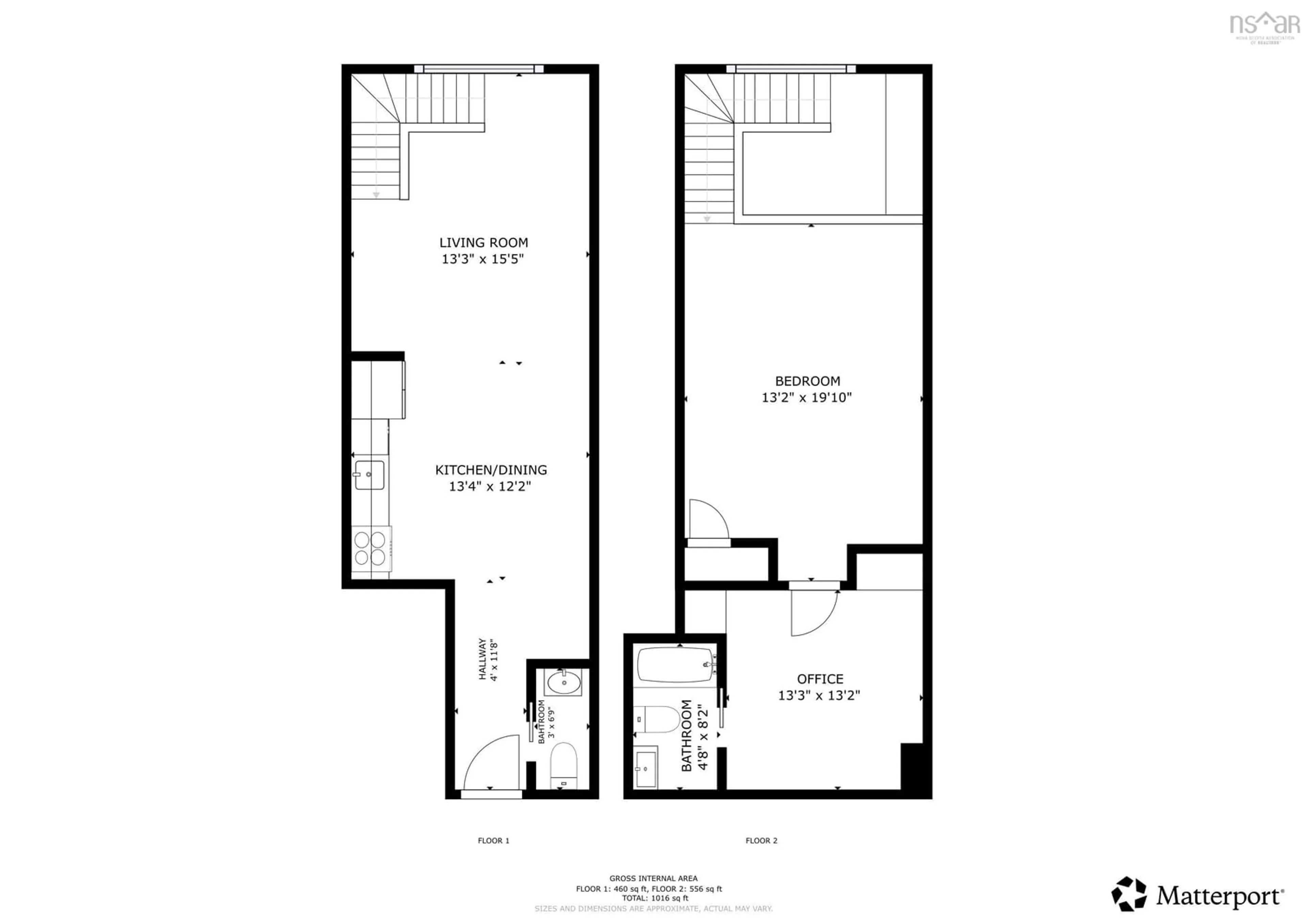 Floor plan for 151 Ritchie St #204, Annapolis Royal Nova Scotia B0S 1A0