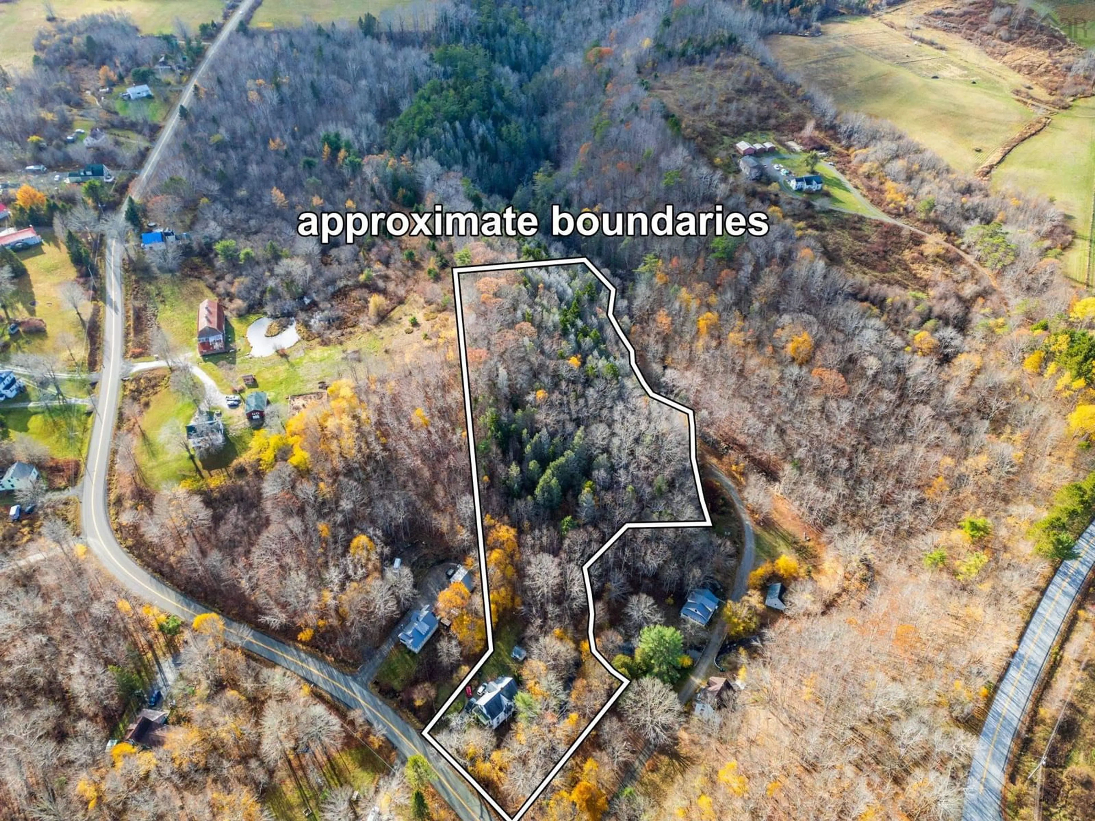 A pic from outside/outdoor area/front of a property/back of a property/a pic from drone, forest/trees view for 6953 Sissiboo Road, Bear River Nova Scotia B0S 1B0