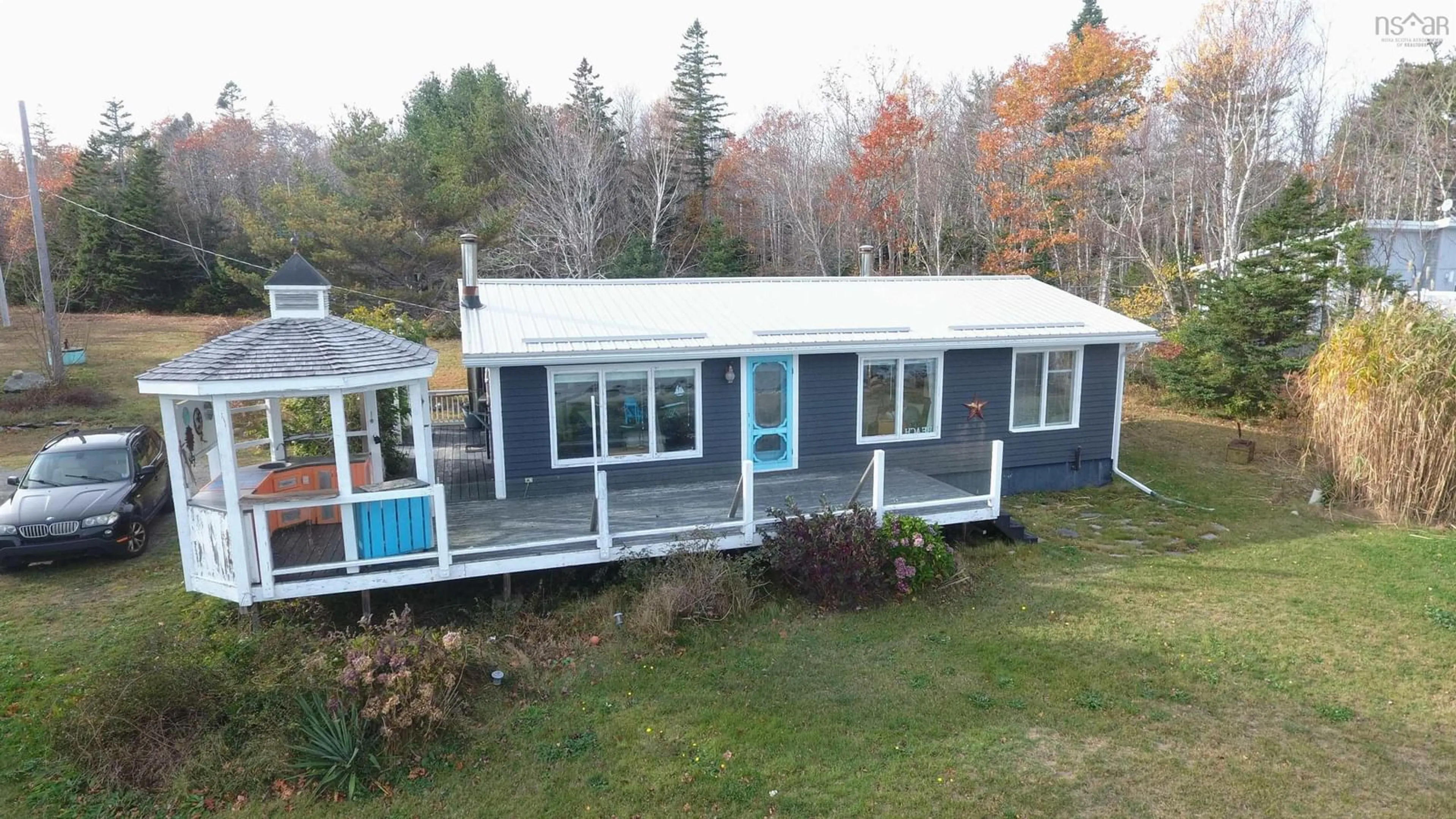 A pic from outside/outdoor area/front of a property/back of a property/a pic from drone, unknown for 258 Bells Point Rd, Port Mouton Nova Scotia B0T 1T0