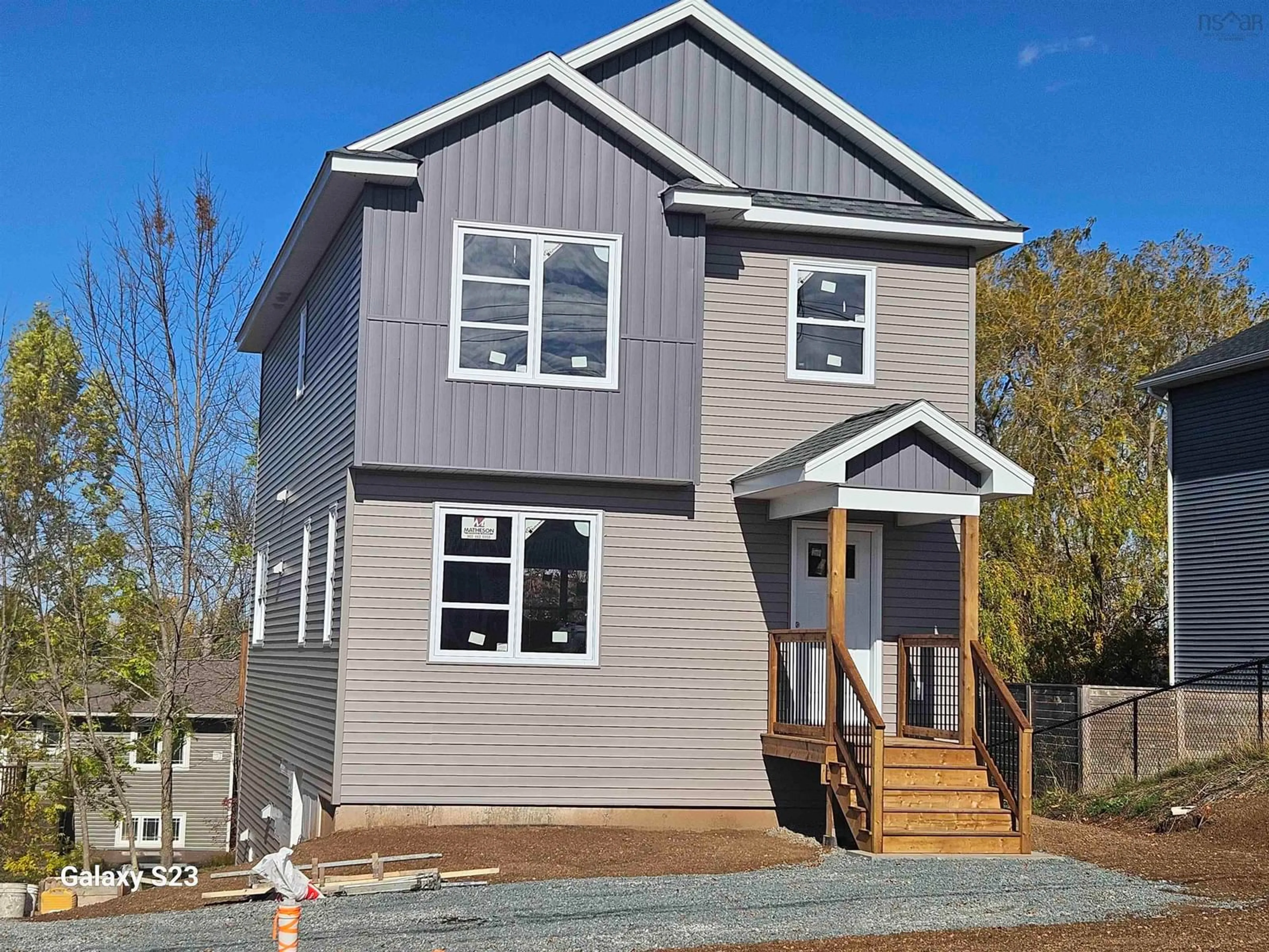 Home with vinyl exterior material, street for Lot 208E Burgess Cres, Windsor Nova Scotia B0N 2T0