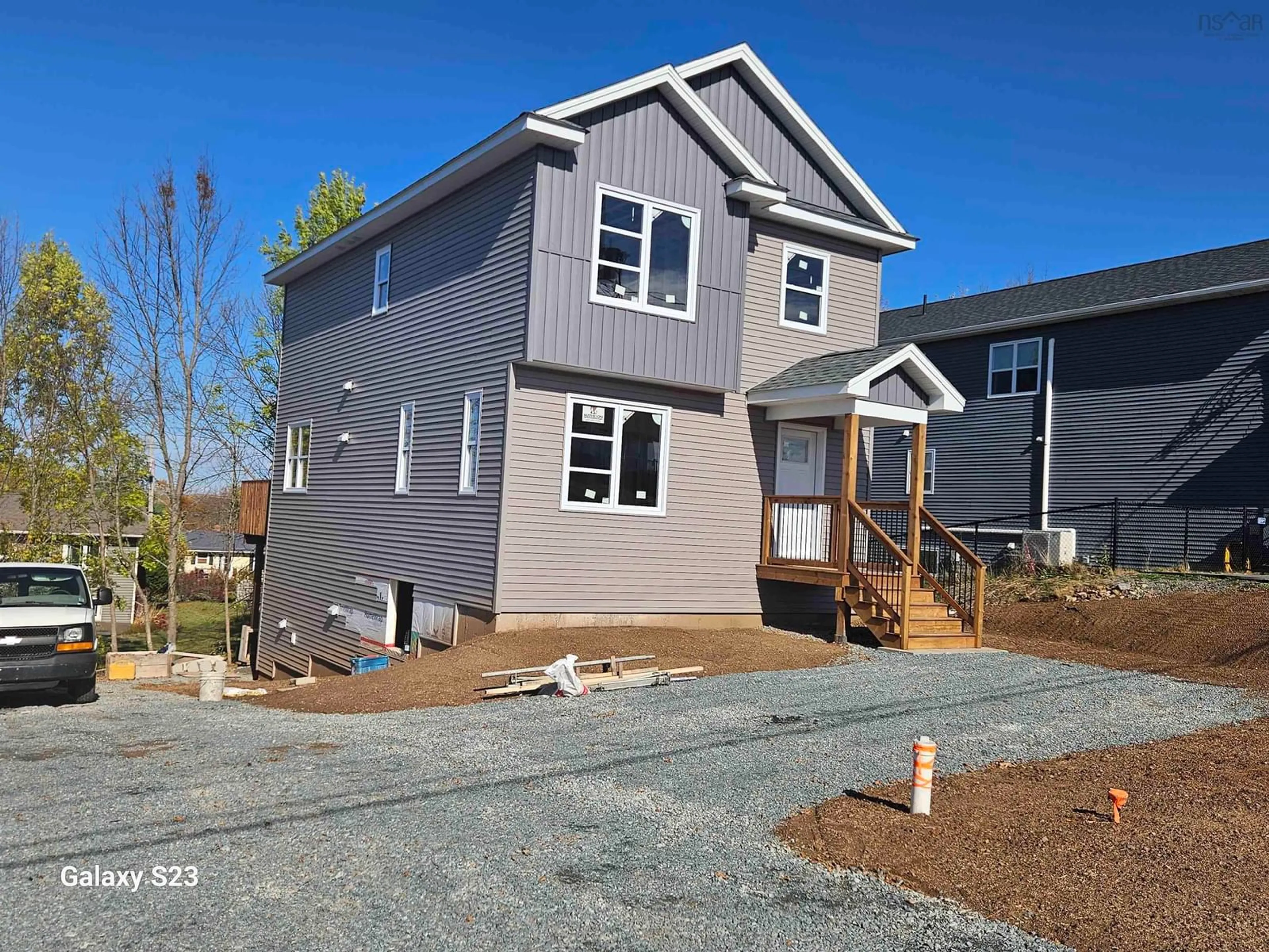 Home with vinyl exterior material, street for Lot 208E Burgess Cres, Windsor Nova Scotia B0N 2T0