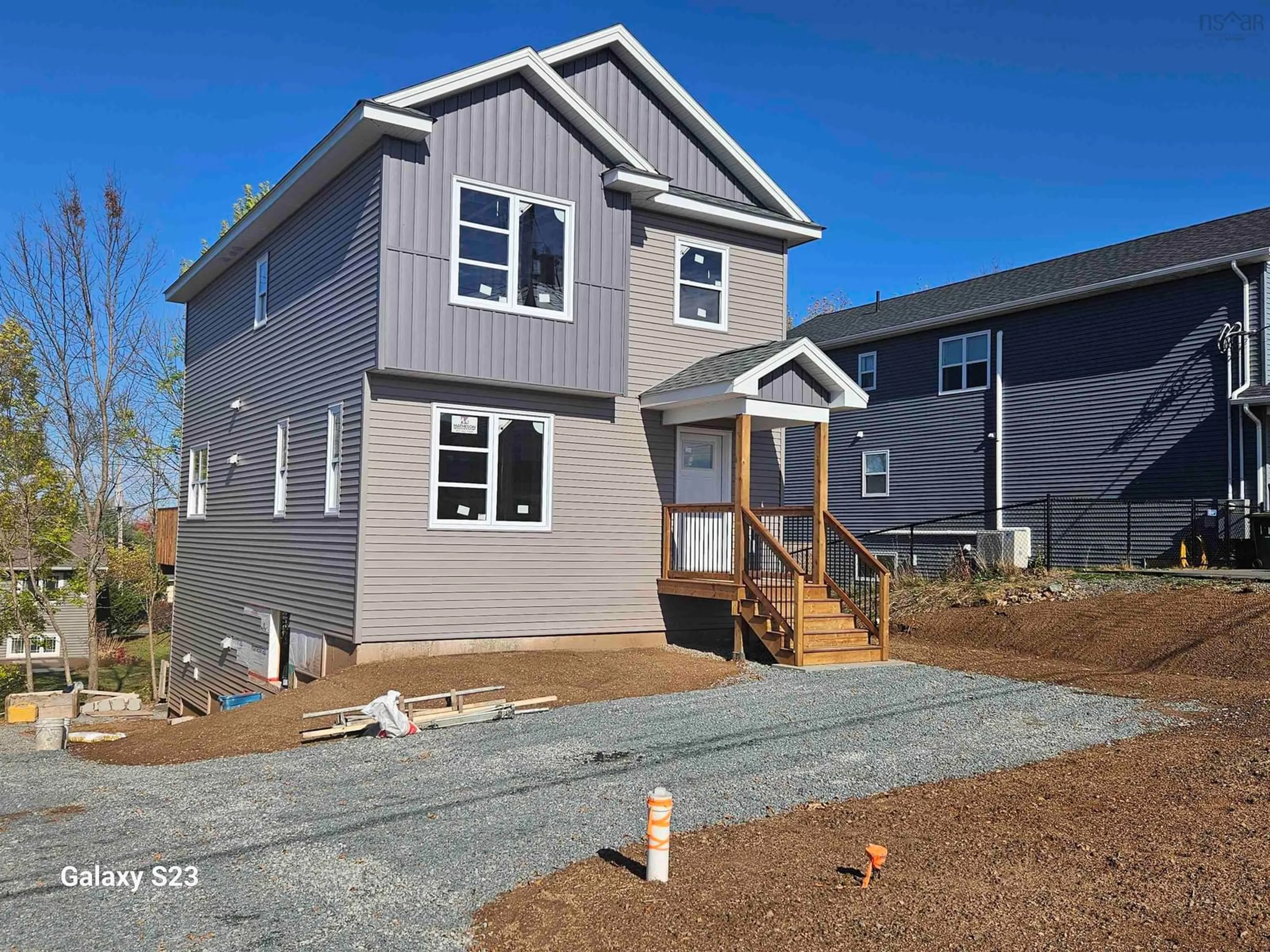 Home with vinyl exterior material, street for Lot 208E Burgess Cres, Windsor Nova Scotia B0N 2T0