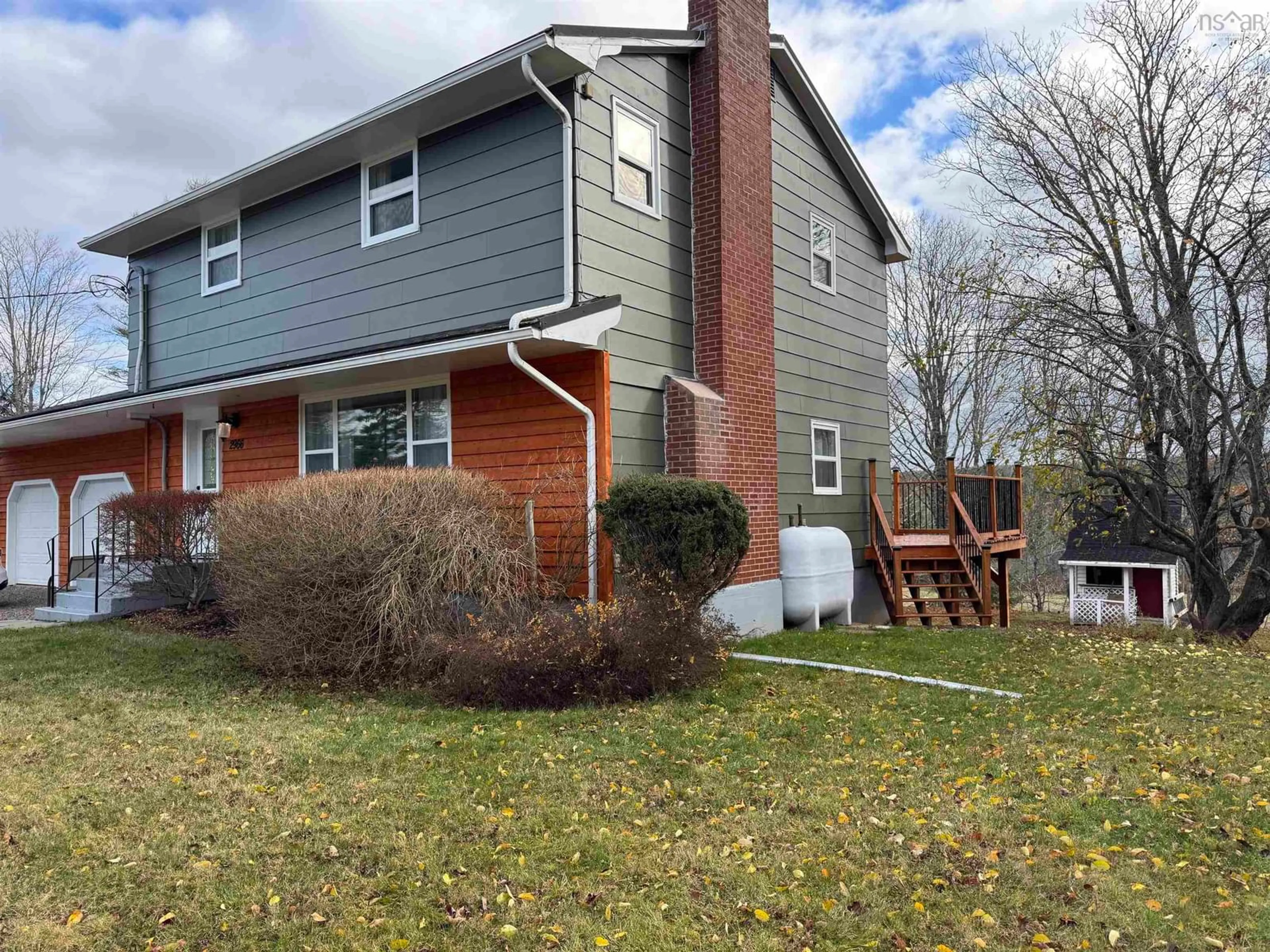 Home with vinyl exterior material, street for 2966 Highway 311, Upper North River Nova Scotia B6L 6J7