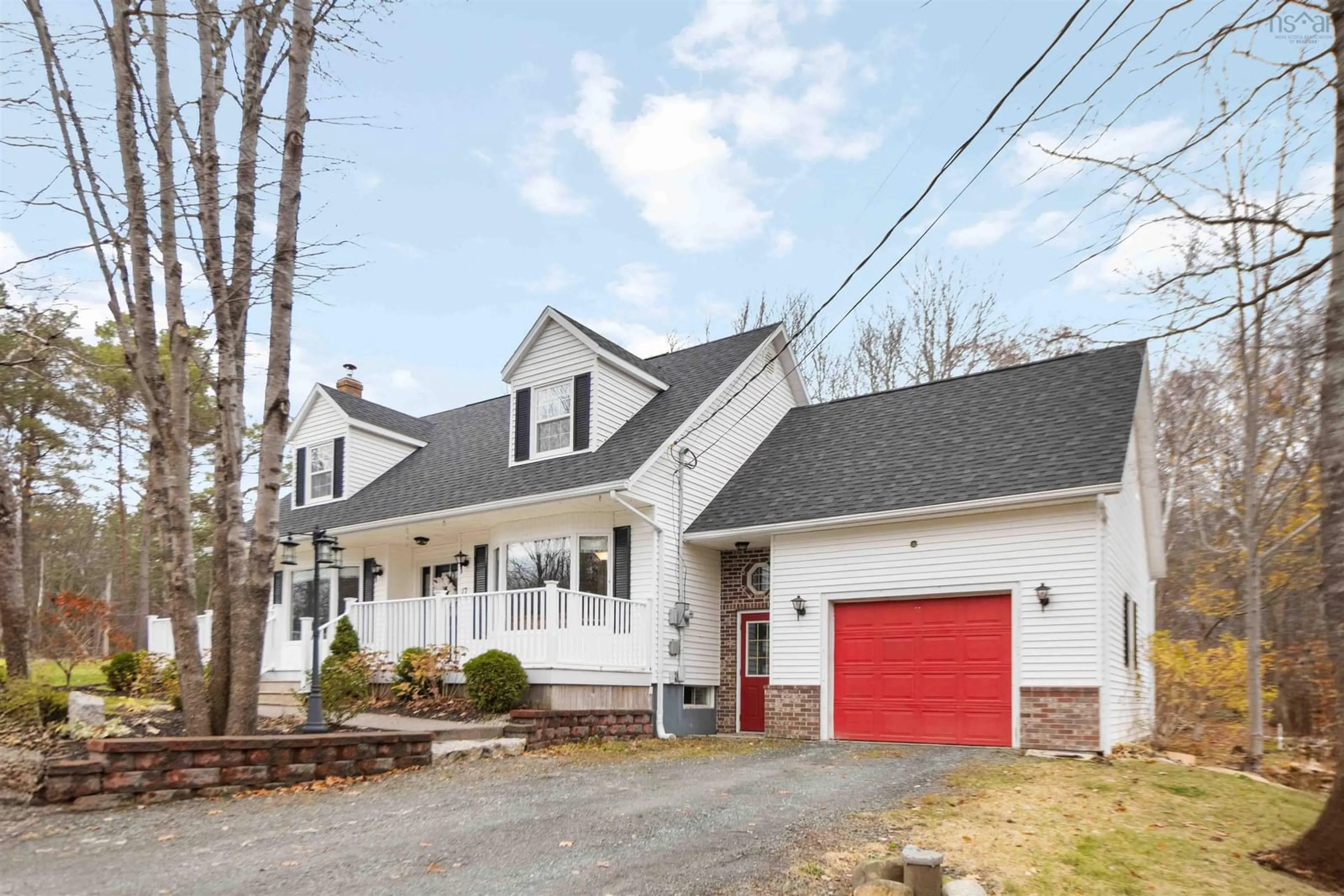 Home with vinyl exterior material, street for 17 Bell Ave, Hebbville Nova Scotia B4V 6Y5