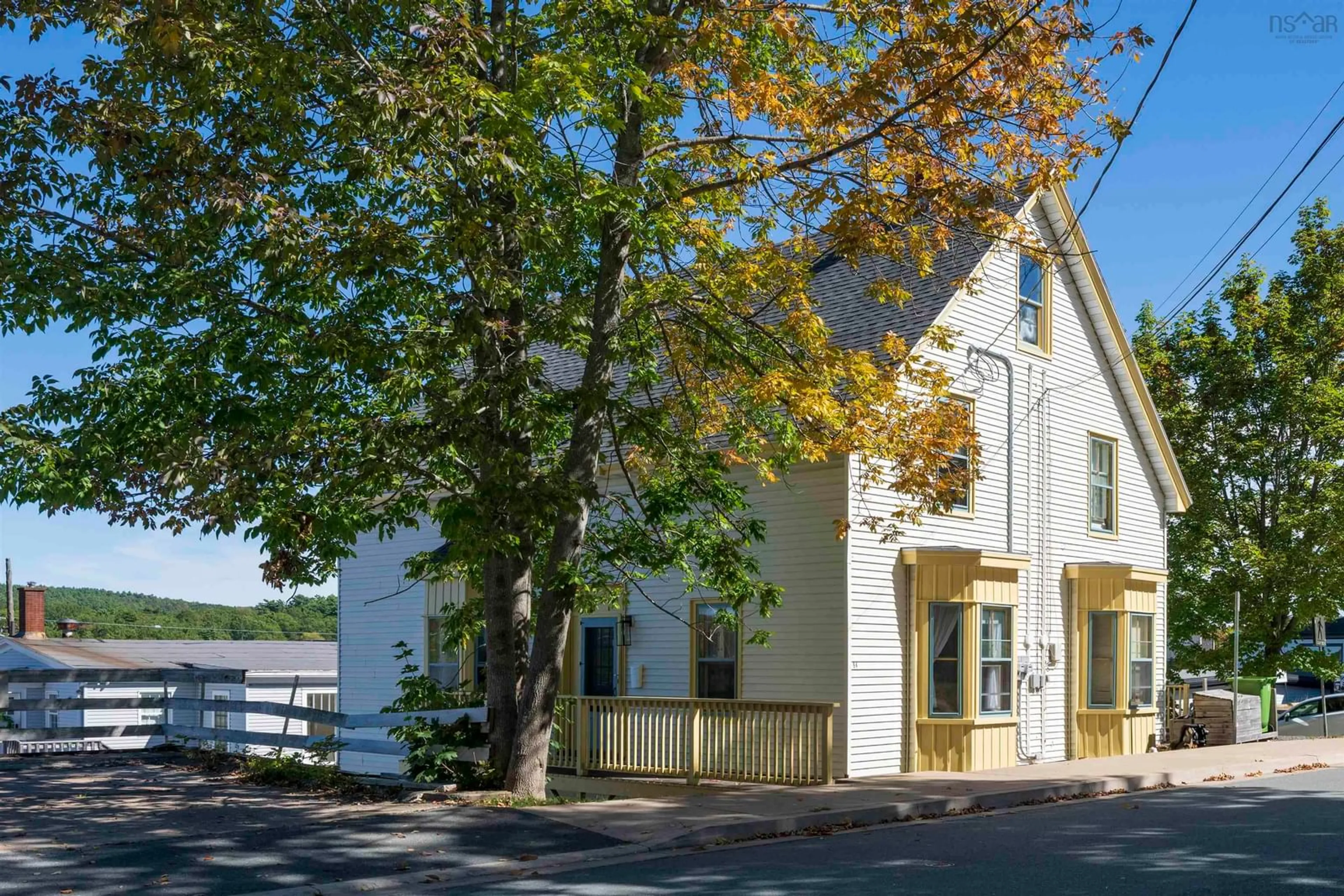 A pic from outside/outdoor area/front of a property/back of a property/a pic from drone, street for 92-94 Pleasant Streets, Bridgewater Nova Scotia B4V 1N2