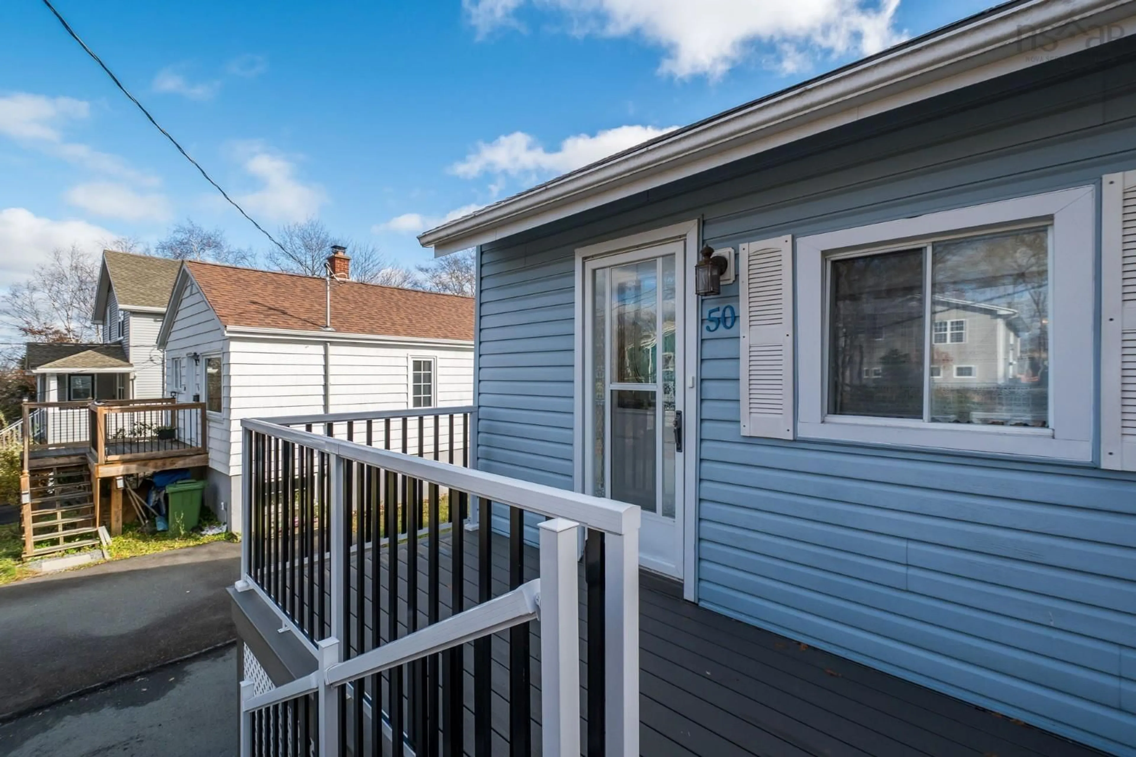 Home with vinyl exterior material, street for 50 Forest Hill Dr, Halifax Nova Scotia B3M 1X5