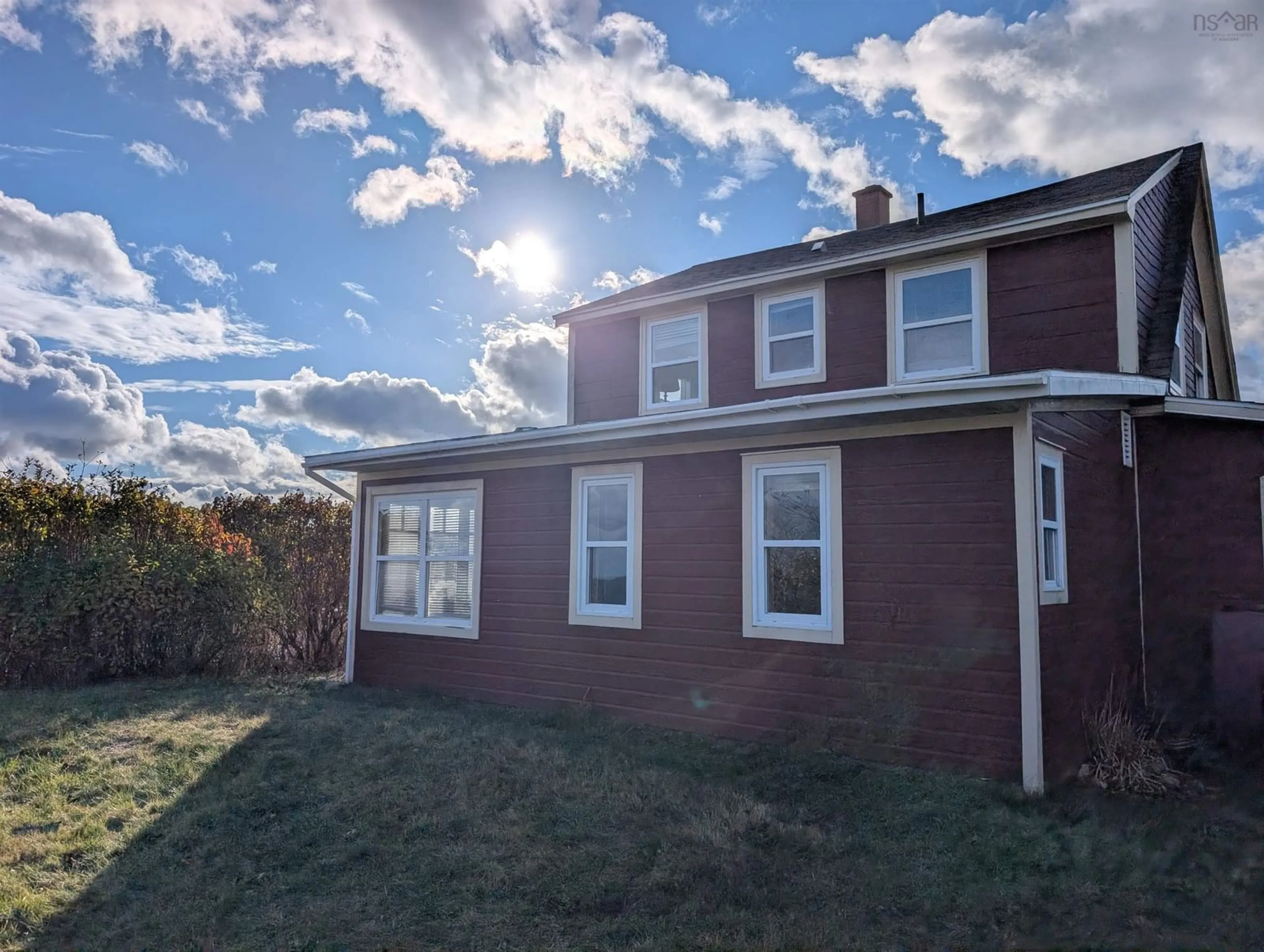 A pic from outside/outdoor area/front of a property/back of a property/a pic from drone, unknown for 2548 Highway 329, Northwest Cove Nova Scotia B0J 1T0