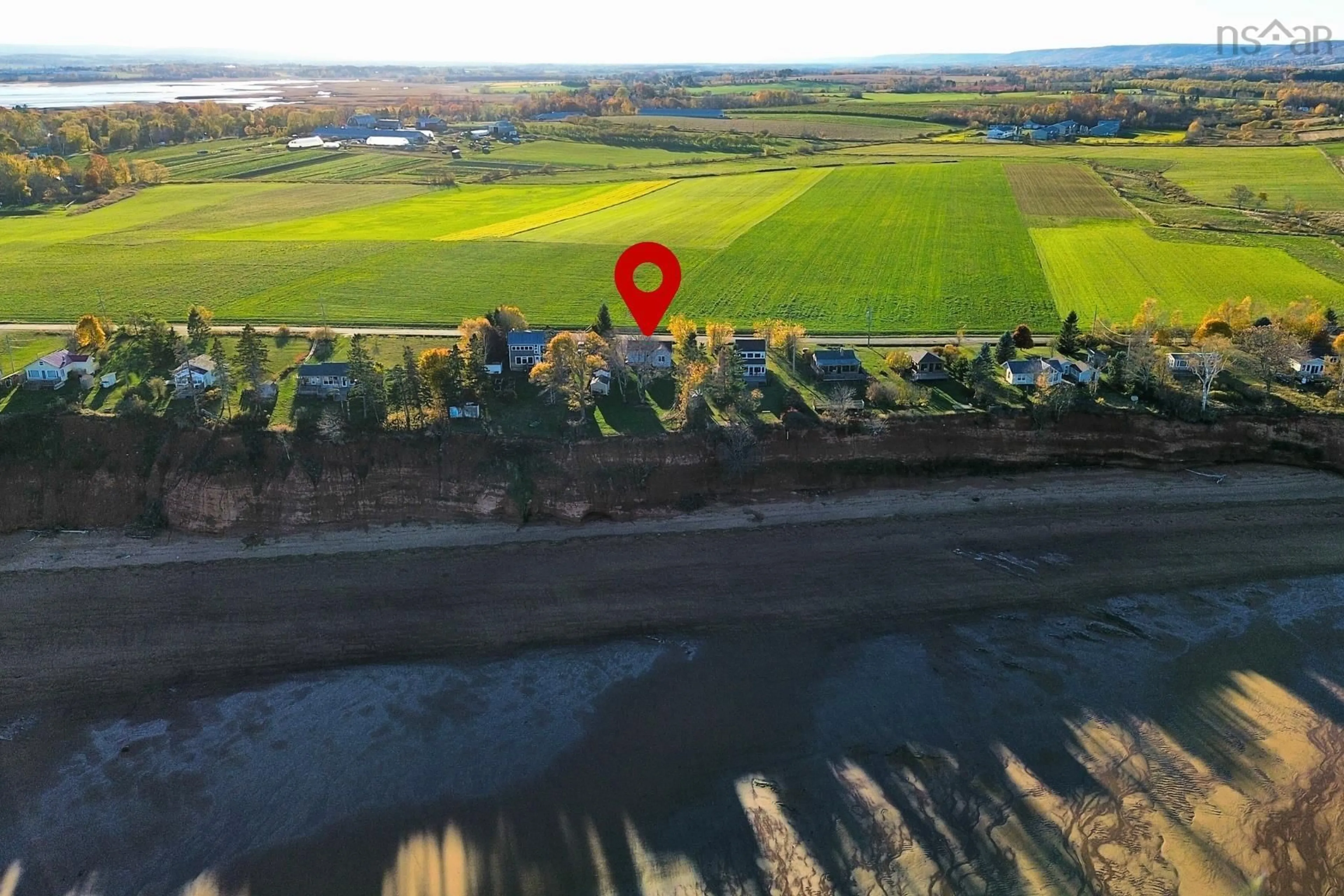 A pic from outside/outdoor area/front of a property/back of a property/a pic from drone, water/lake/river/ocean view for 476 Longspell Rd, Kingsport Nova Scotia B0P 1H0