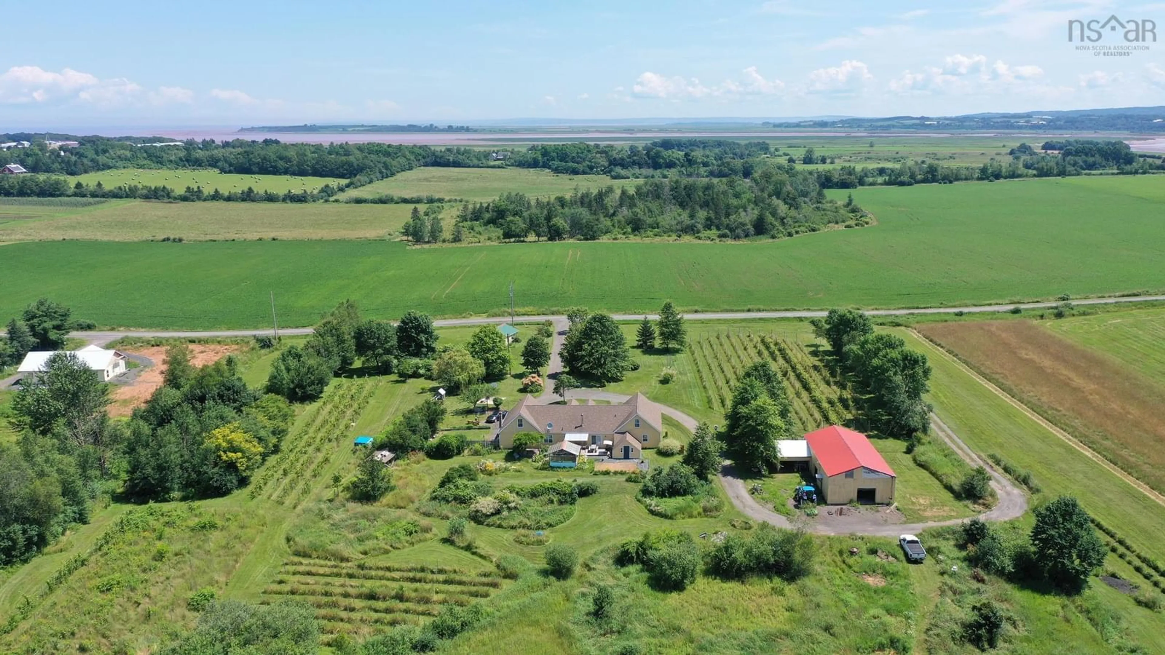 A pic from outside/outdoor area/front of a property/back of a property/a pic from drone, unknown for 115 Magee Rd, Port Williams Nova Scotia B0P 1T0