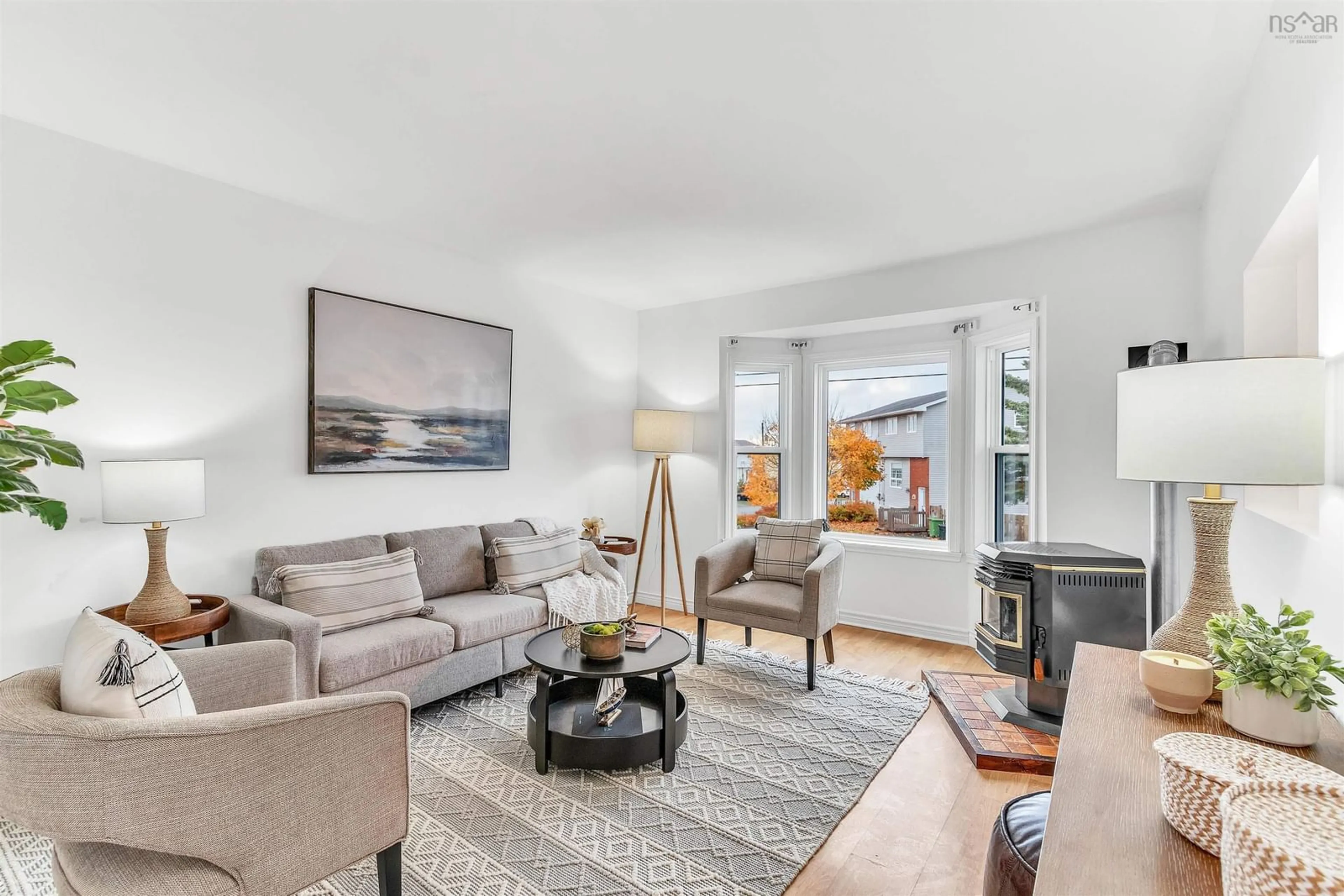 Living room with furniture, unknown for 63 Cannon Cres, Eastern Passage Nova Scotia B3G 1E9