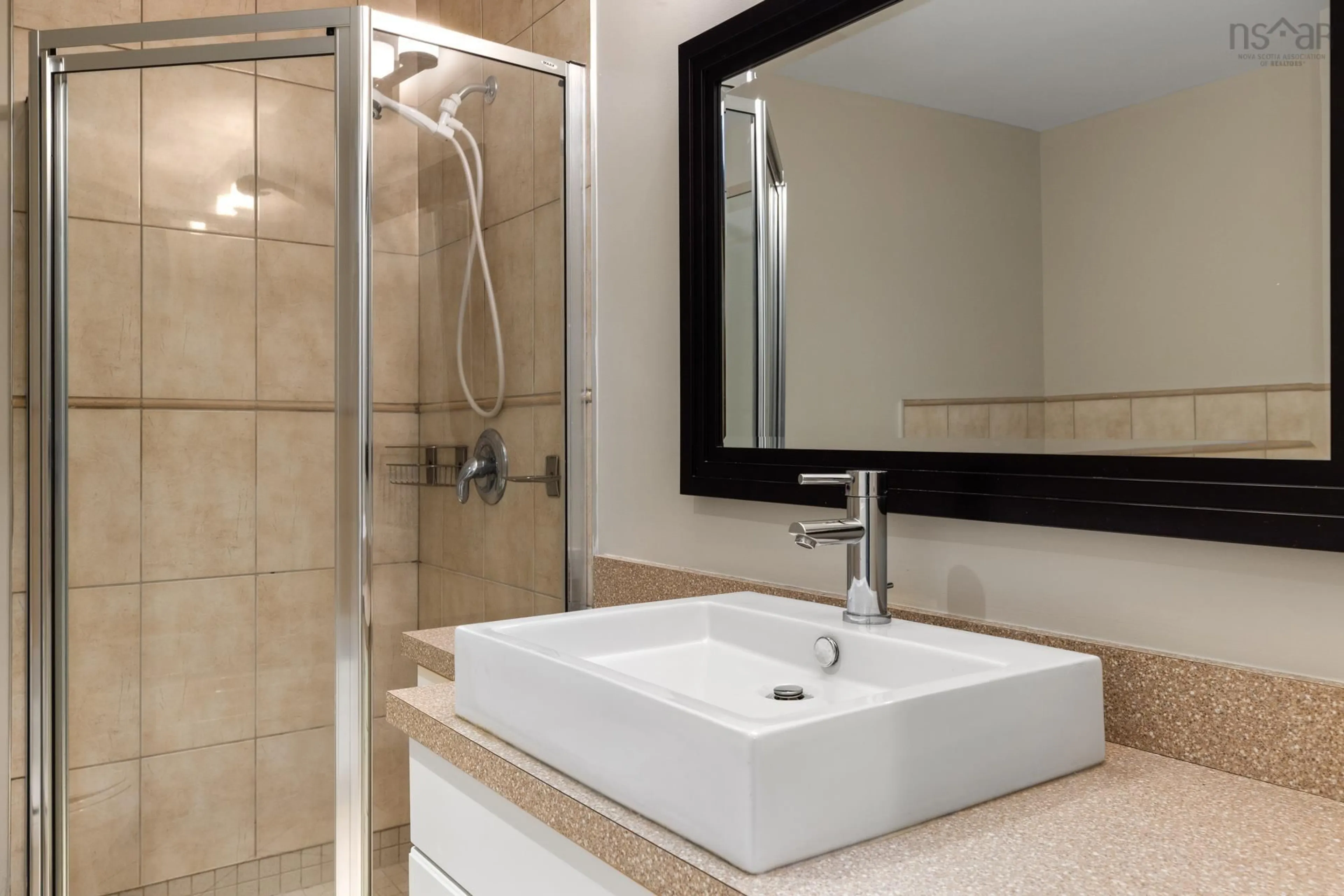 Standard bathroom, ceramic/tile floor for 1550 Dresden Row #813, Halifax Nova Scotia B3J 4A2