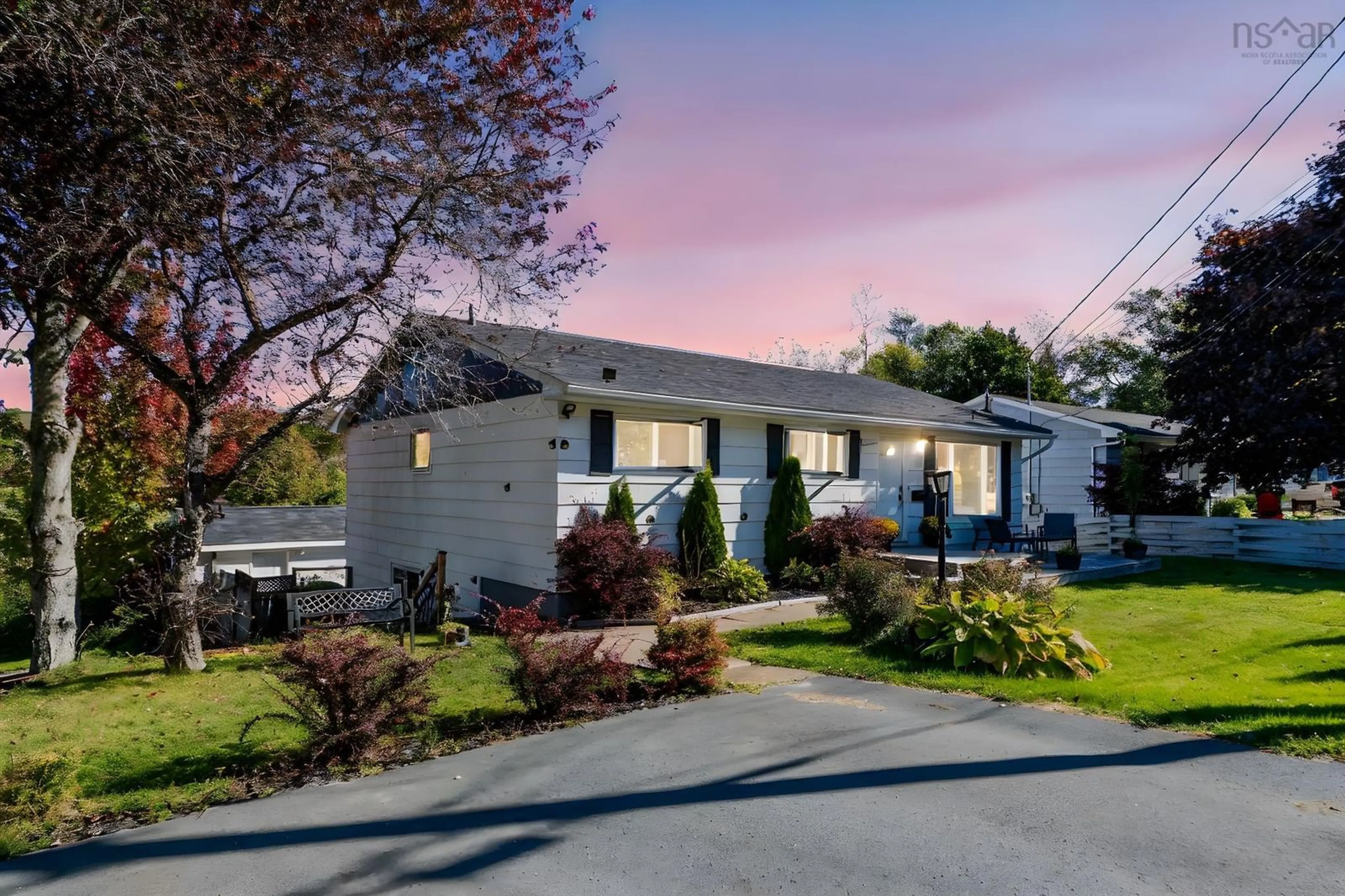 Home with vinyl exterior material, street for 31 Ridge Ave, Sackville Nova Scotia B4C 2L5