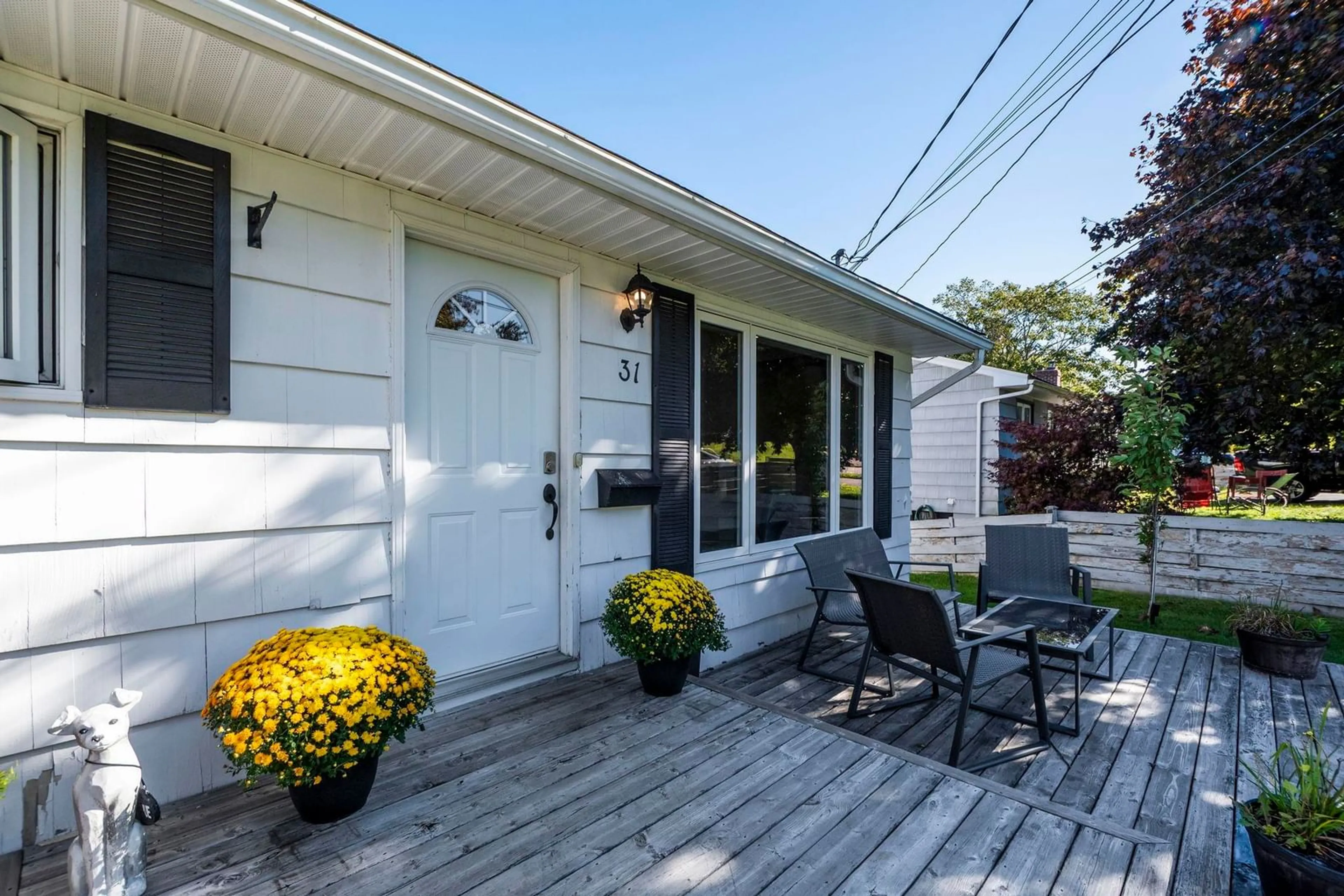 Patio, street for 31 Ridge Ave, Sackville Nova Scotia B4C 2L5
