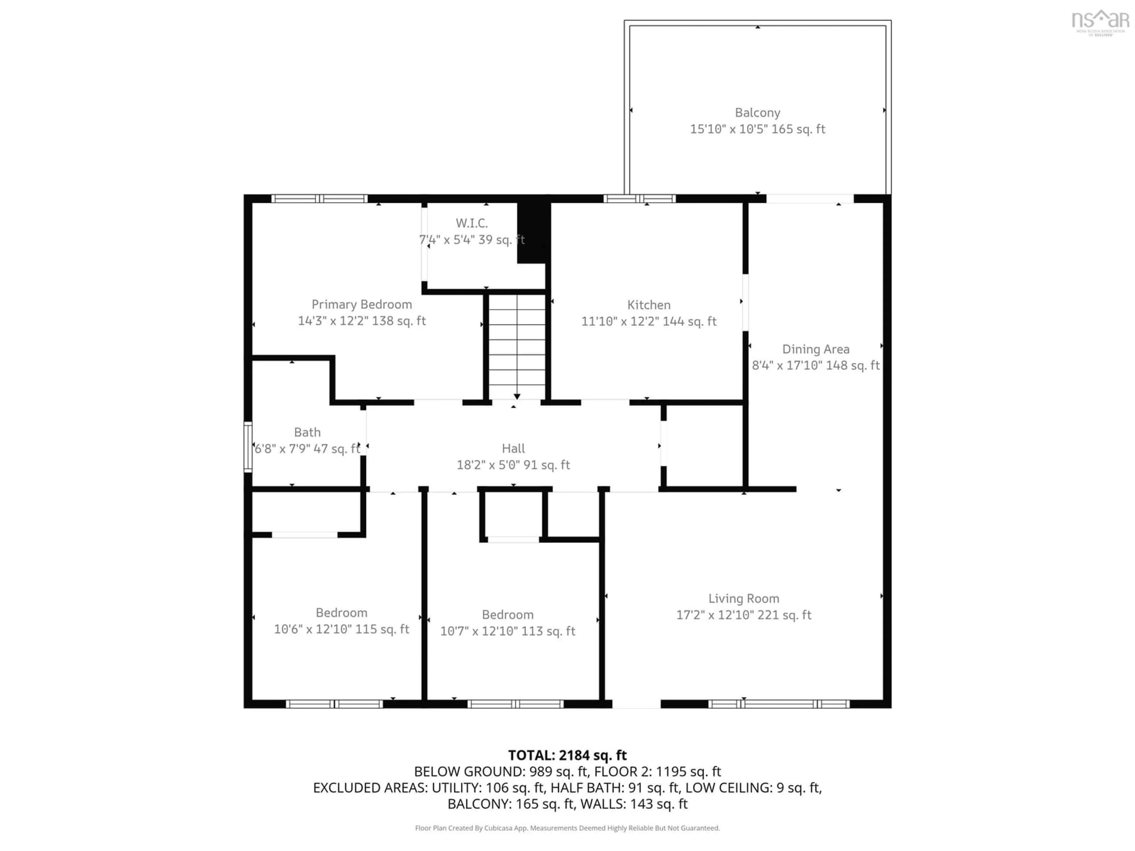 Floor plan for 31 Ridge Ave, Sackville Nova Scotia B4C 2L5