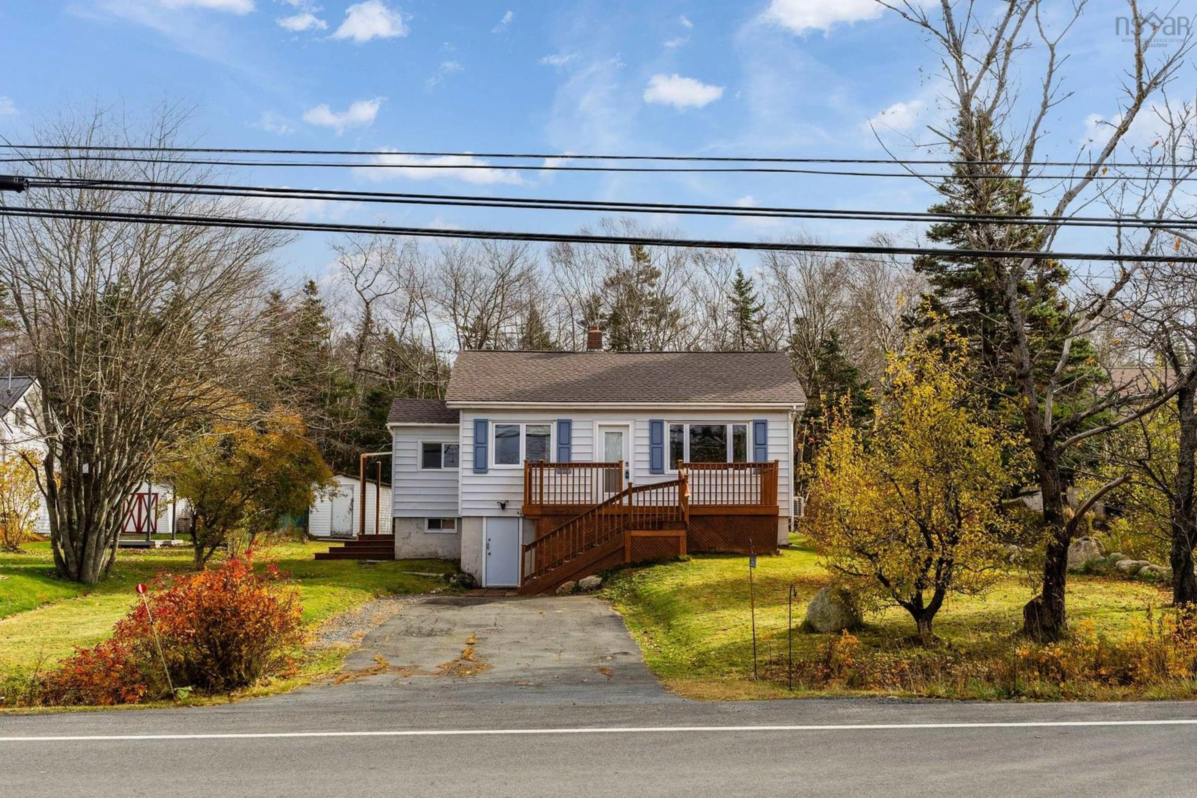 A pic from outside/outdoor area/front of a property/back of a property/a pic from drone, street for 2660 Prospect Rd, Whites Lake Nova Scotia B3T 1V6