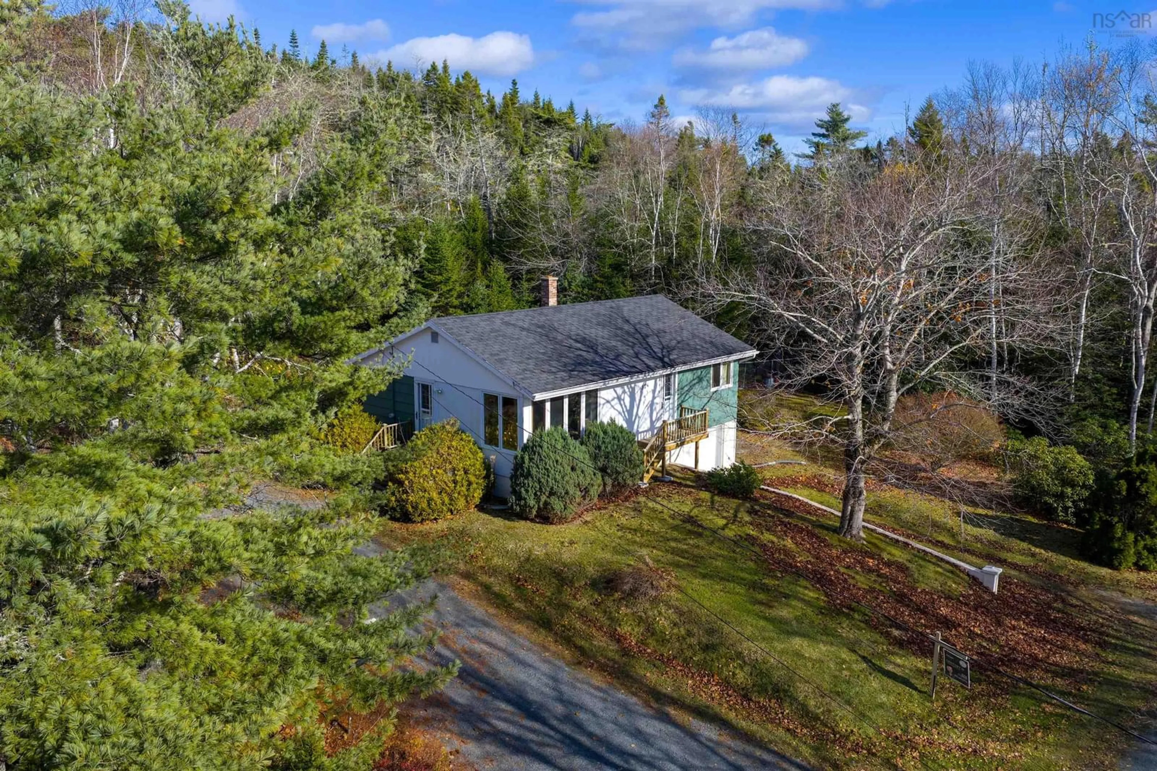 A pic from outside/outdoor area/front of a property/back of a property/a pic from drone, water/lake/river/ocean view for 37 Myers Dr, Musquodoboit Harbour Nova Scotia B0J 2L0