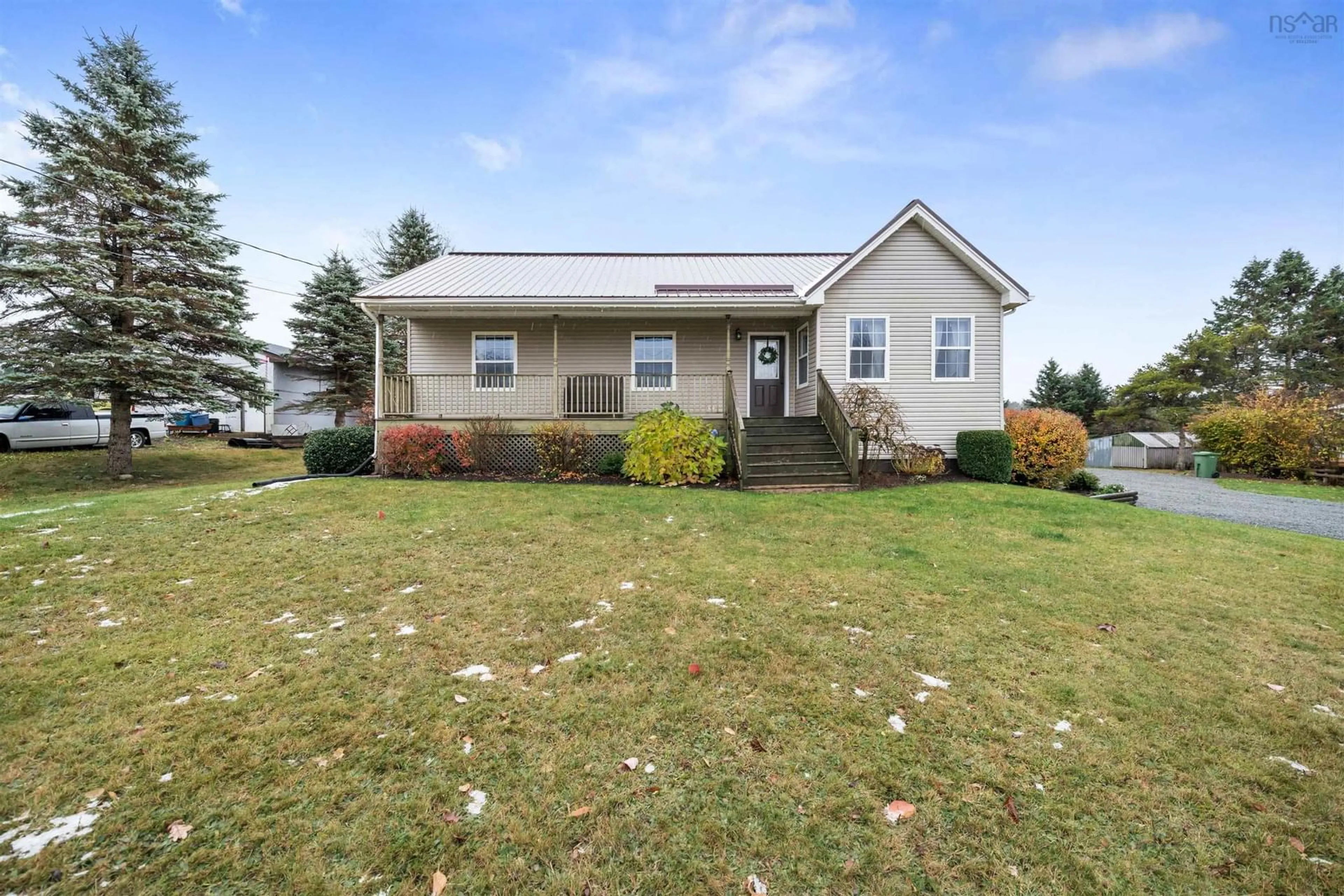 Home with vinyl exterior material, street for 11 Downsview Dr, Colchester Nova Scotia B6L 1E8