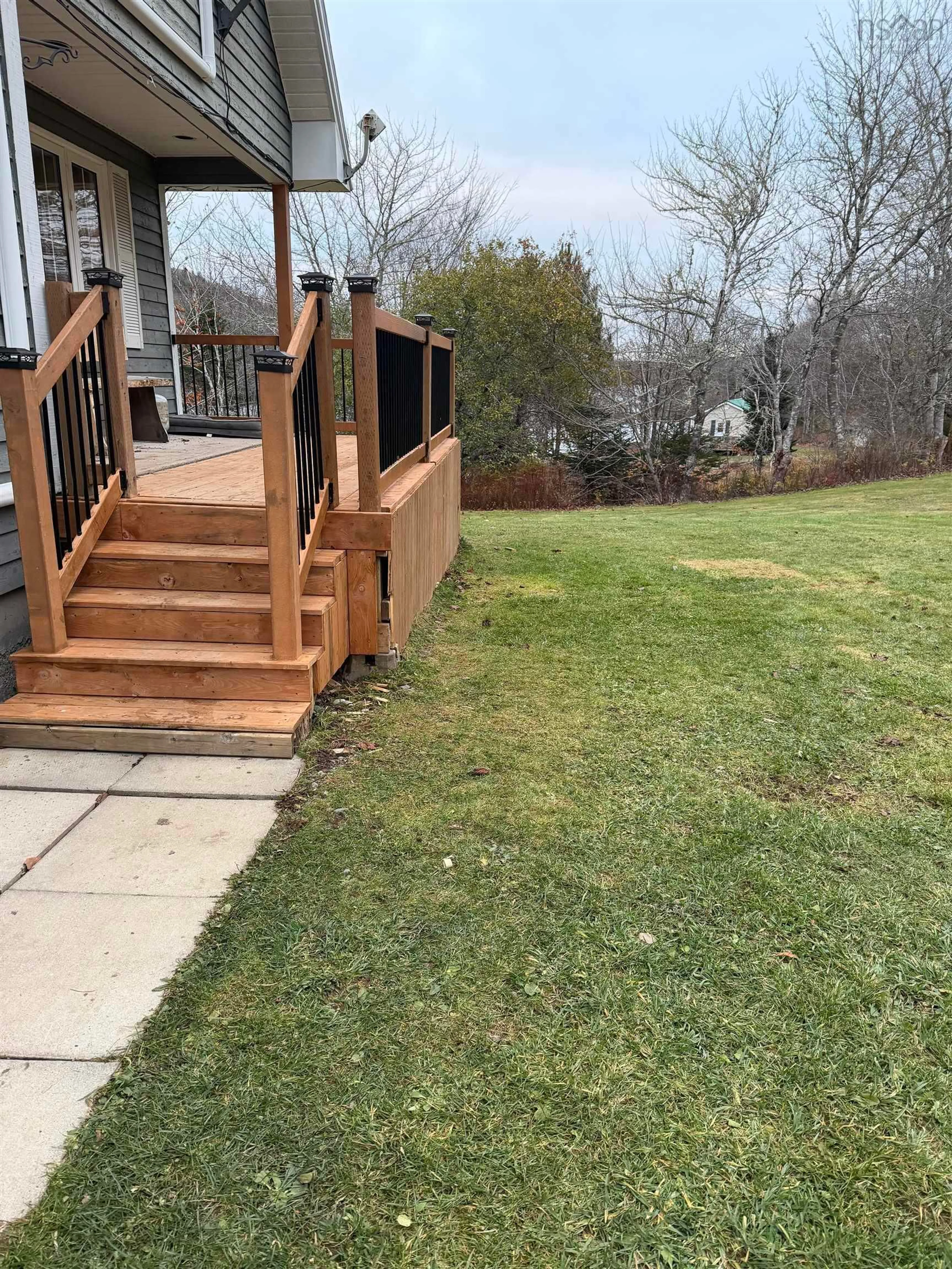 Patio, mountain view for 1017 211 Hwy, Jordanville Nova Scotia B0J 3C0