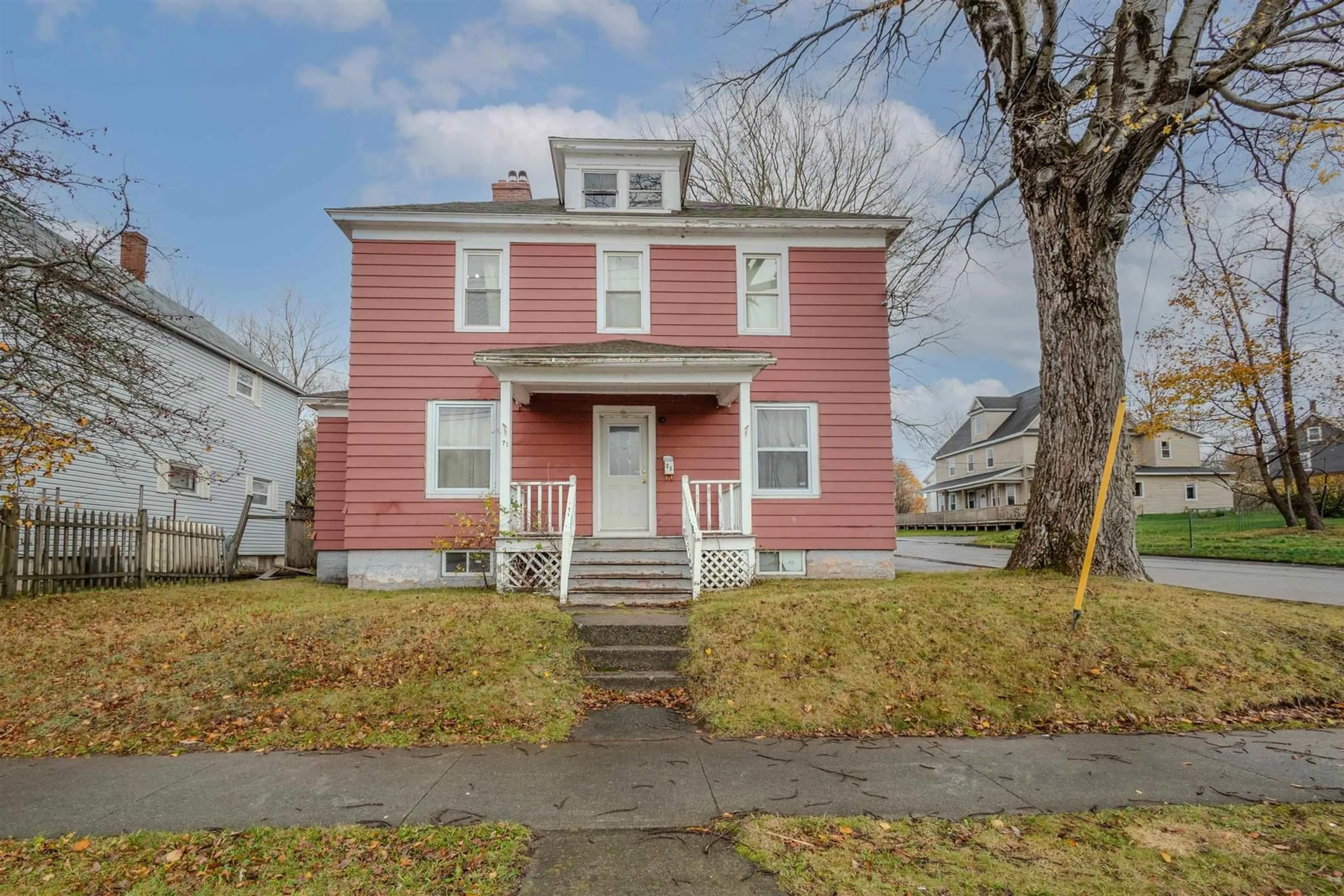 Home with vinyl exterior material, street for 71 Sheriff Ave, Sydney Nova Scotia B1P 2P6