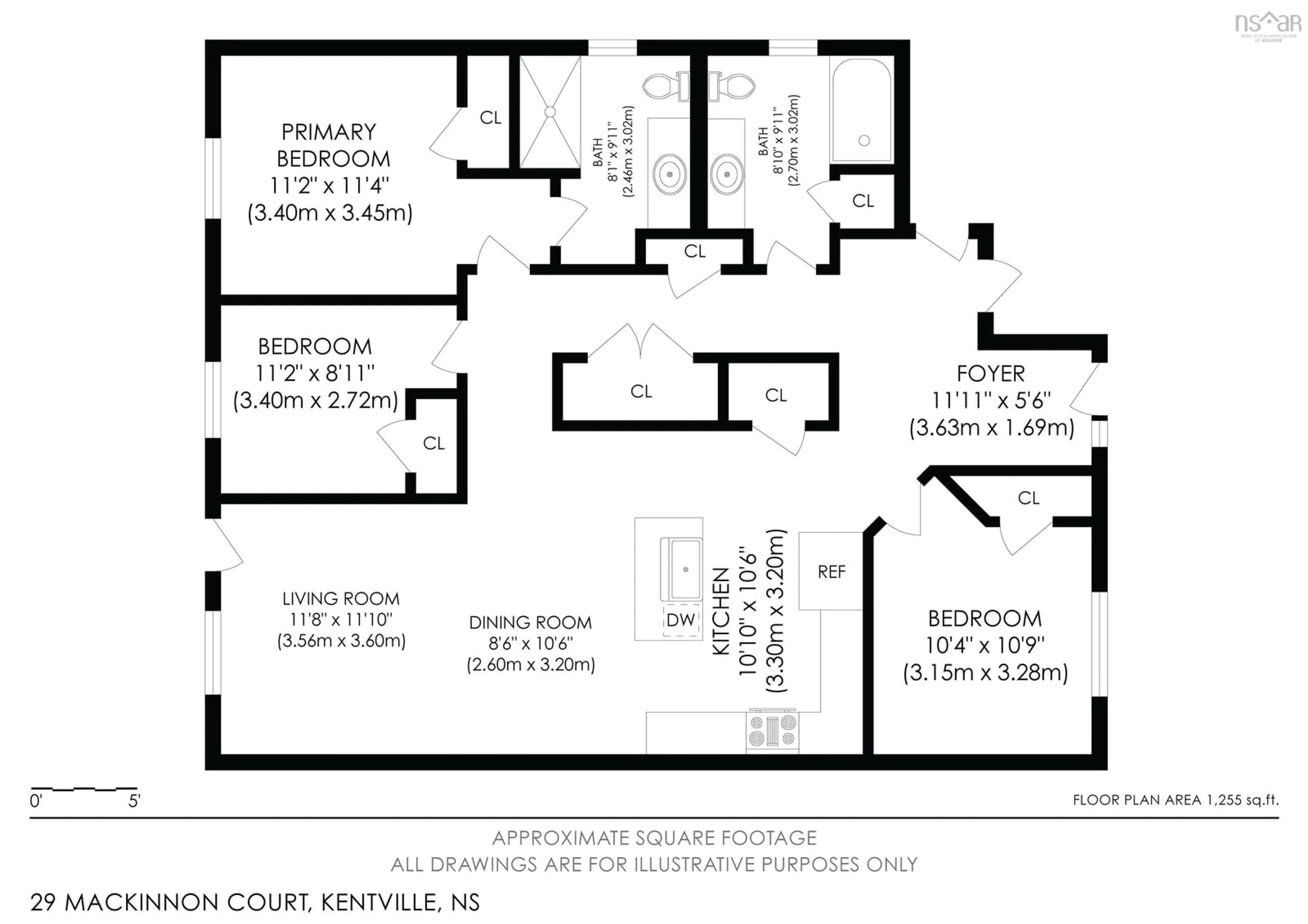 Floor plan for 29 Mackinnon Crt, Kentville Nova Scotia B4N 5R7