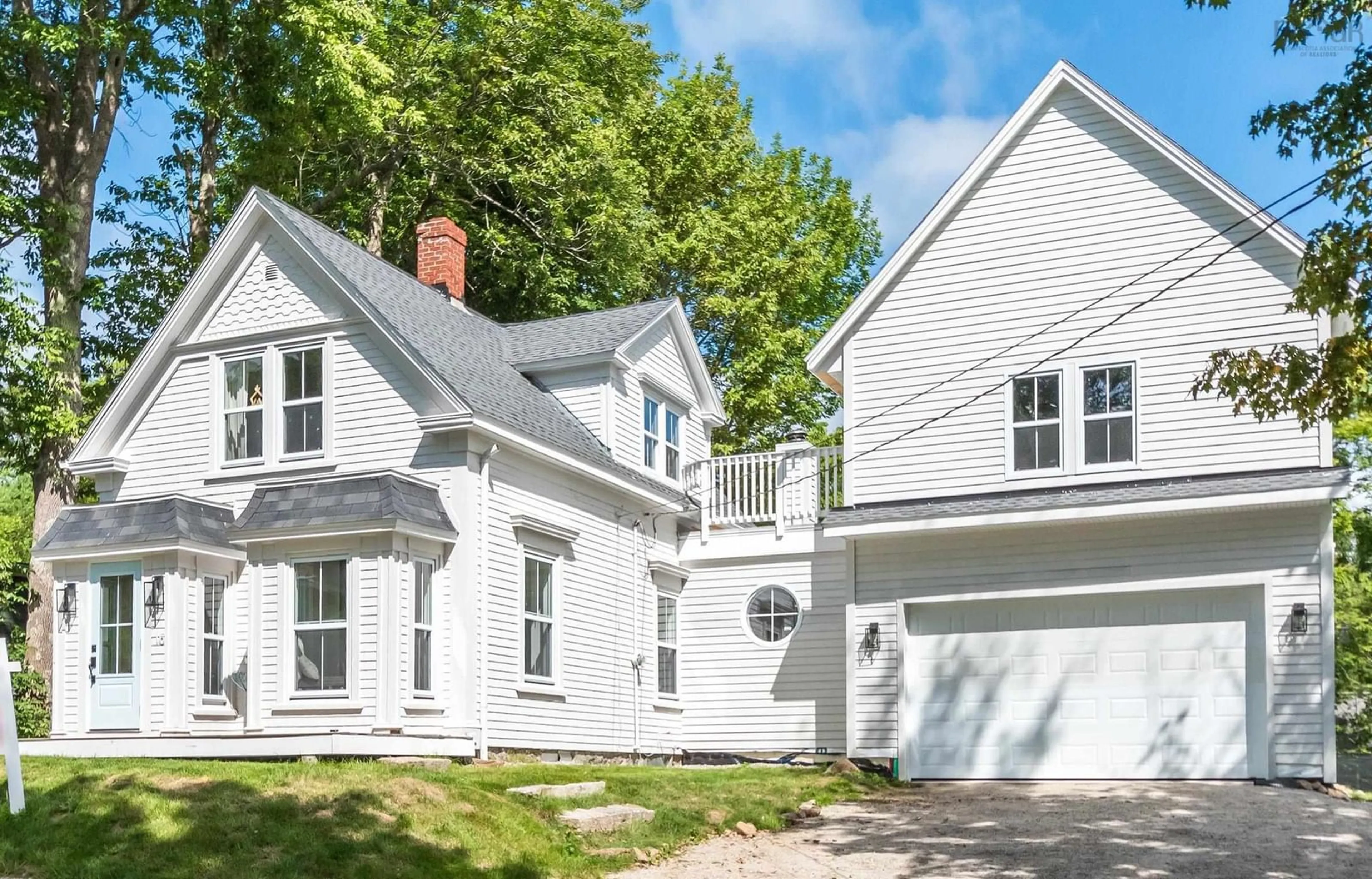 Home with brick exterior material, street for 16 Garden Lane, Mahone Bay Nova Scotia B0J 2E0