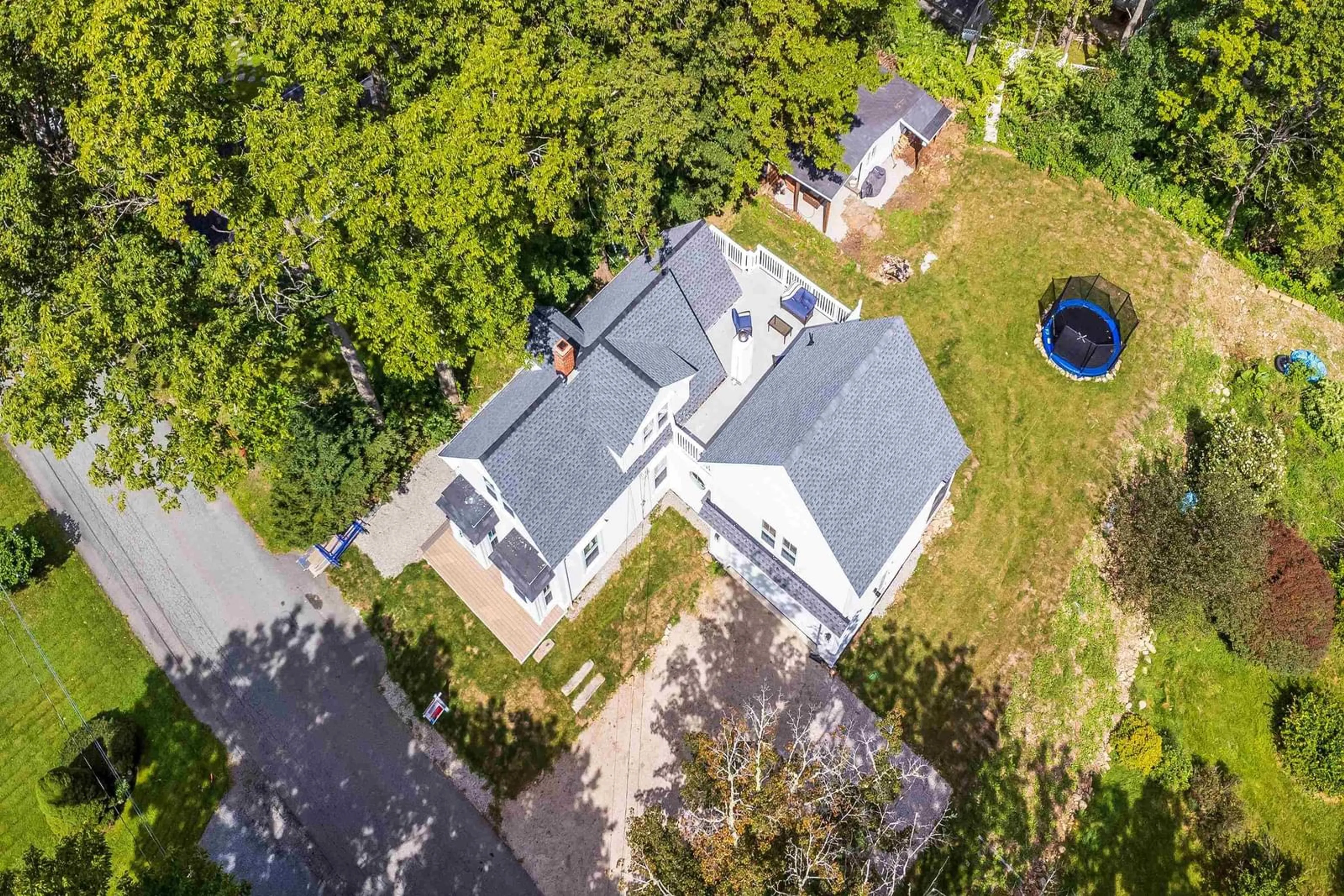 A pic from outside/outdoor area/front of a property/back of a property/a pic from drone, street for 16 Garden Lane, Mahone Bay Nova Scotia B0J 2E0