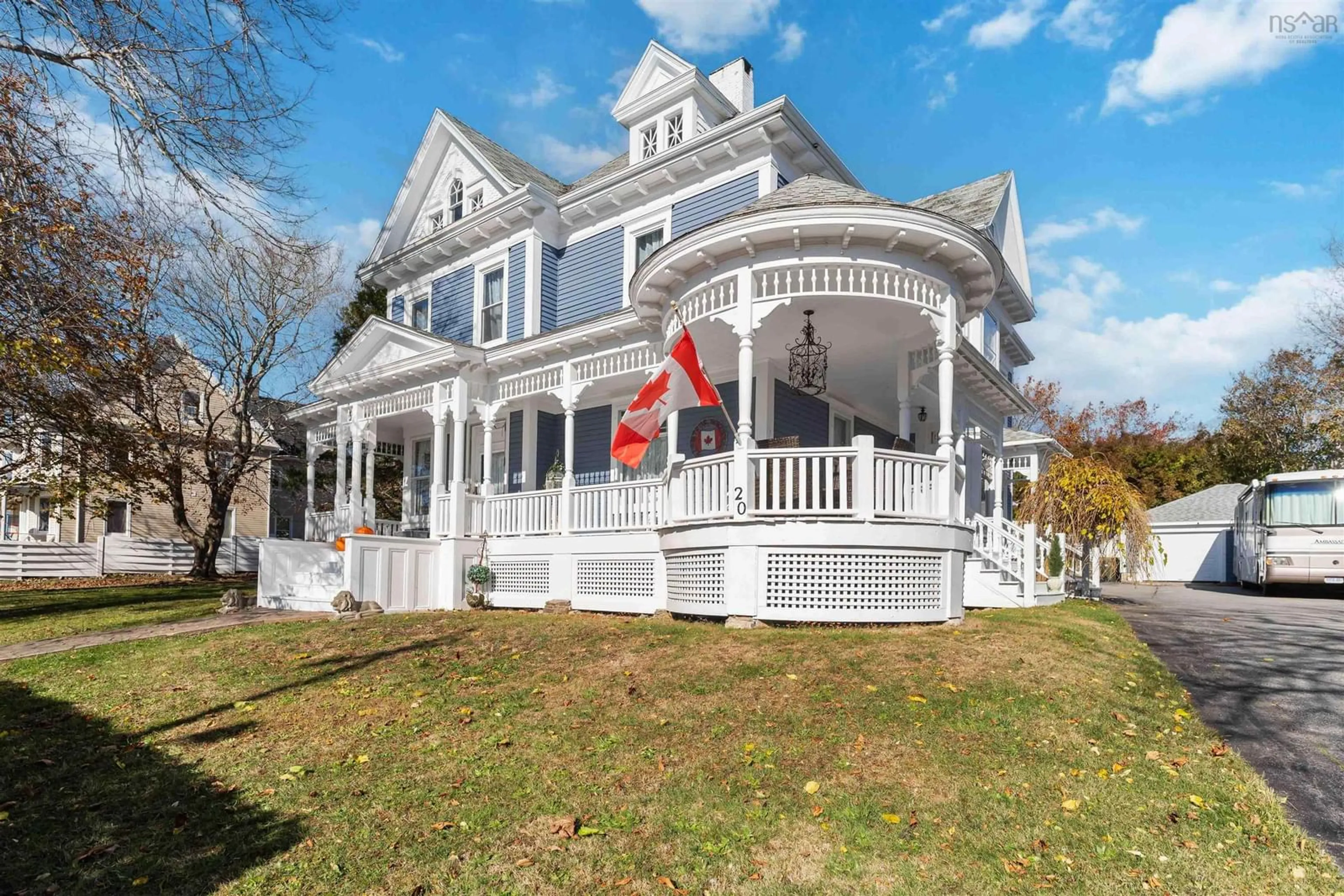 Home with vinyl exterior material, building for 20 Victoria Ave, Weymouth Nova Scotia B0W 3T0