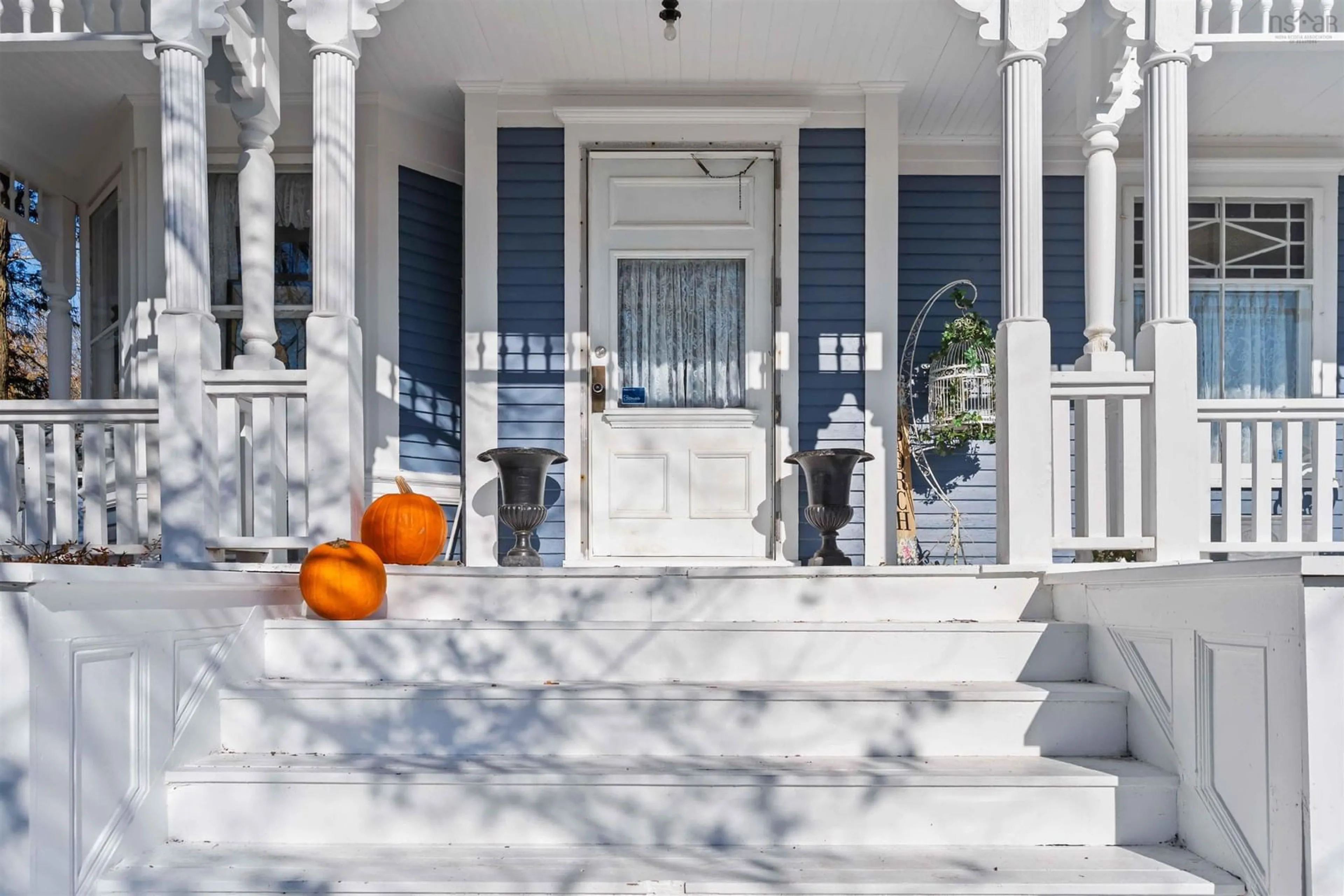 Home with vinyl exterior material, street for 20 Victoria Ave, Weymouth Nova Scotia B0W 3T0