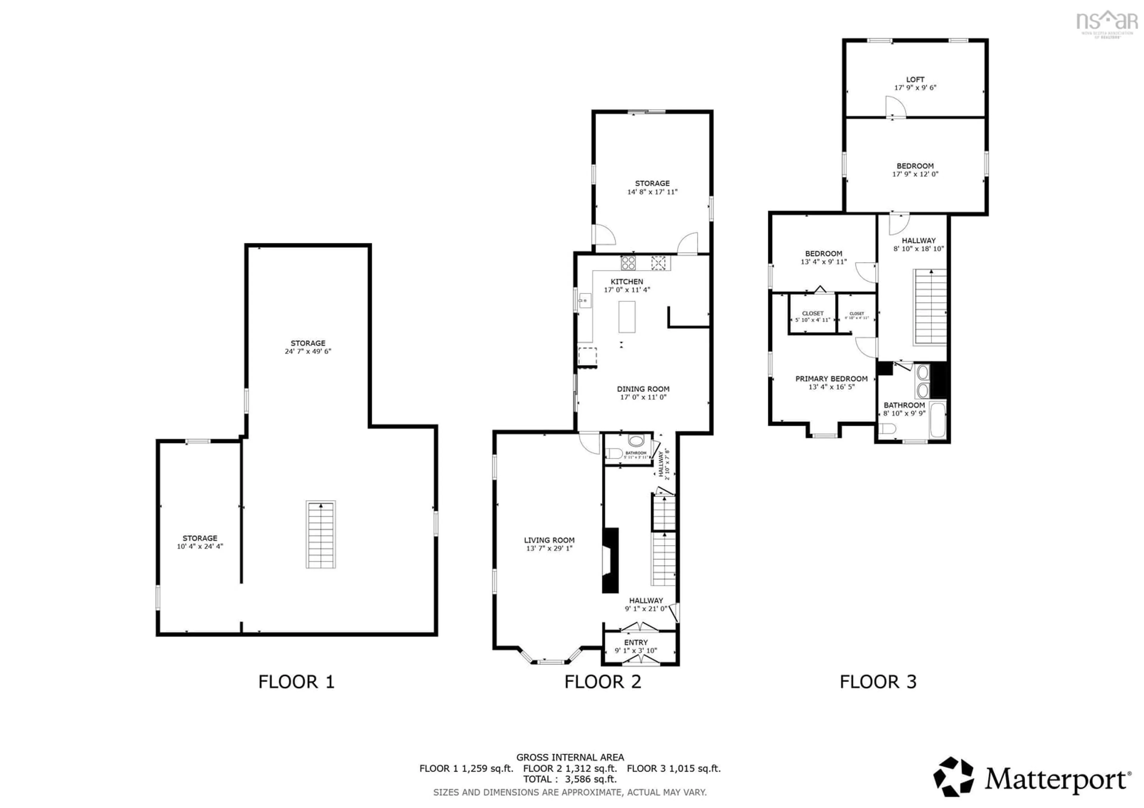 Floor plan for 230 Victoria St, Amherst Nova Scotia B4H 1Y9