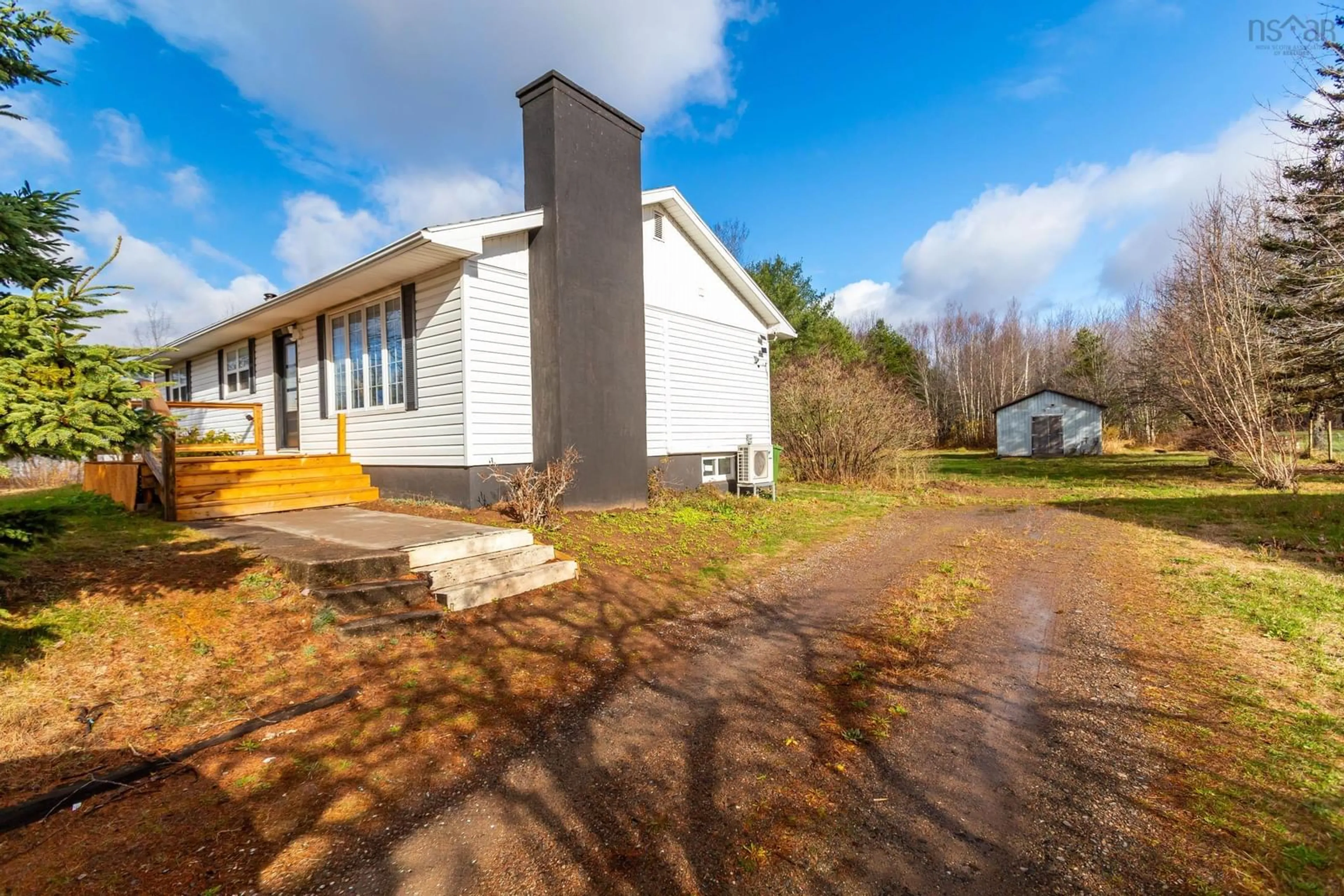 A pic from outside/outdoor area/front of a property/back of a property/a pic from drone, building for 882 Tremont Mountain Rd, Greenwood Nova Scotia B0P 1R0