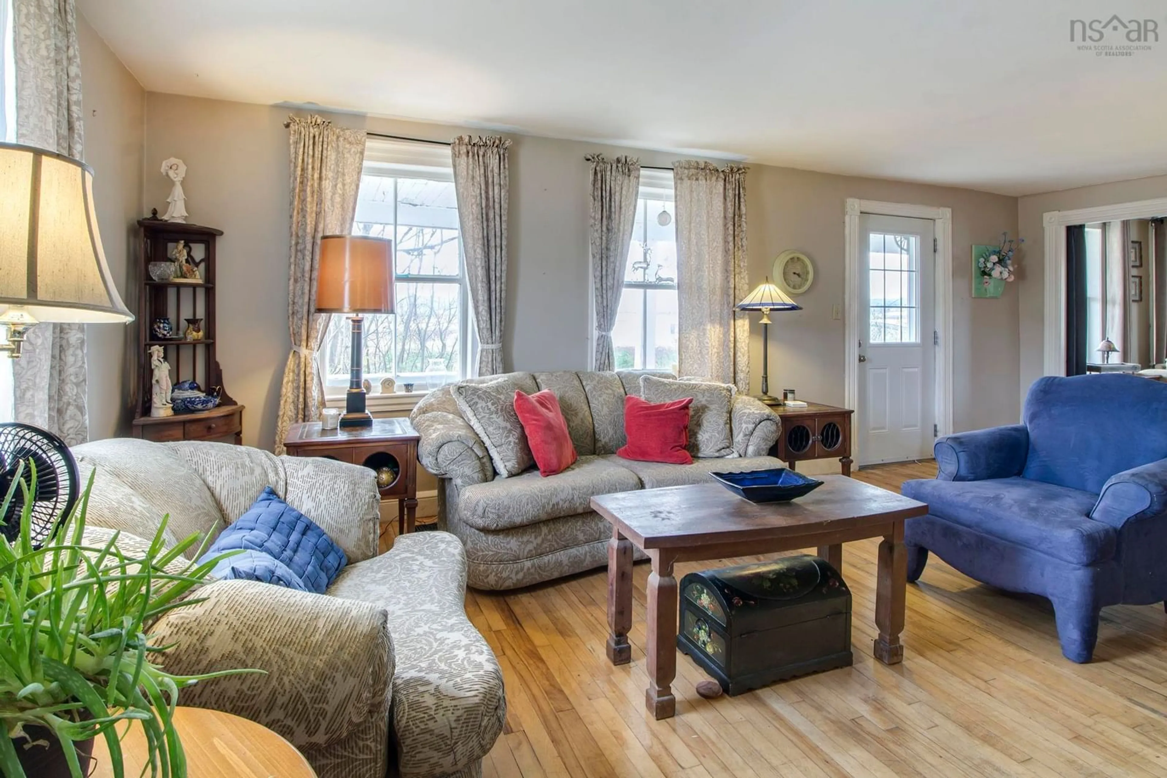 Living room with furniture, unknown for 6209 Highway 1, Granville Centre Nova Scotia B0S 1A0