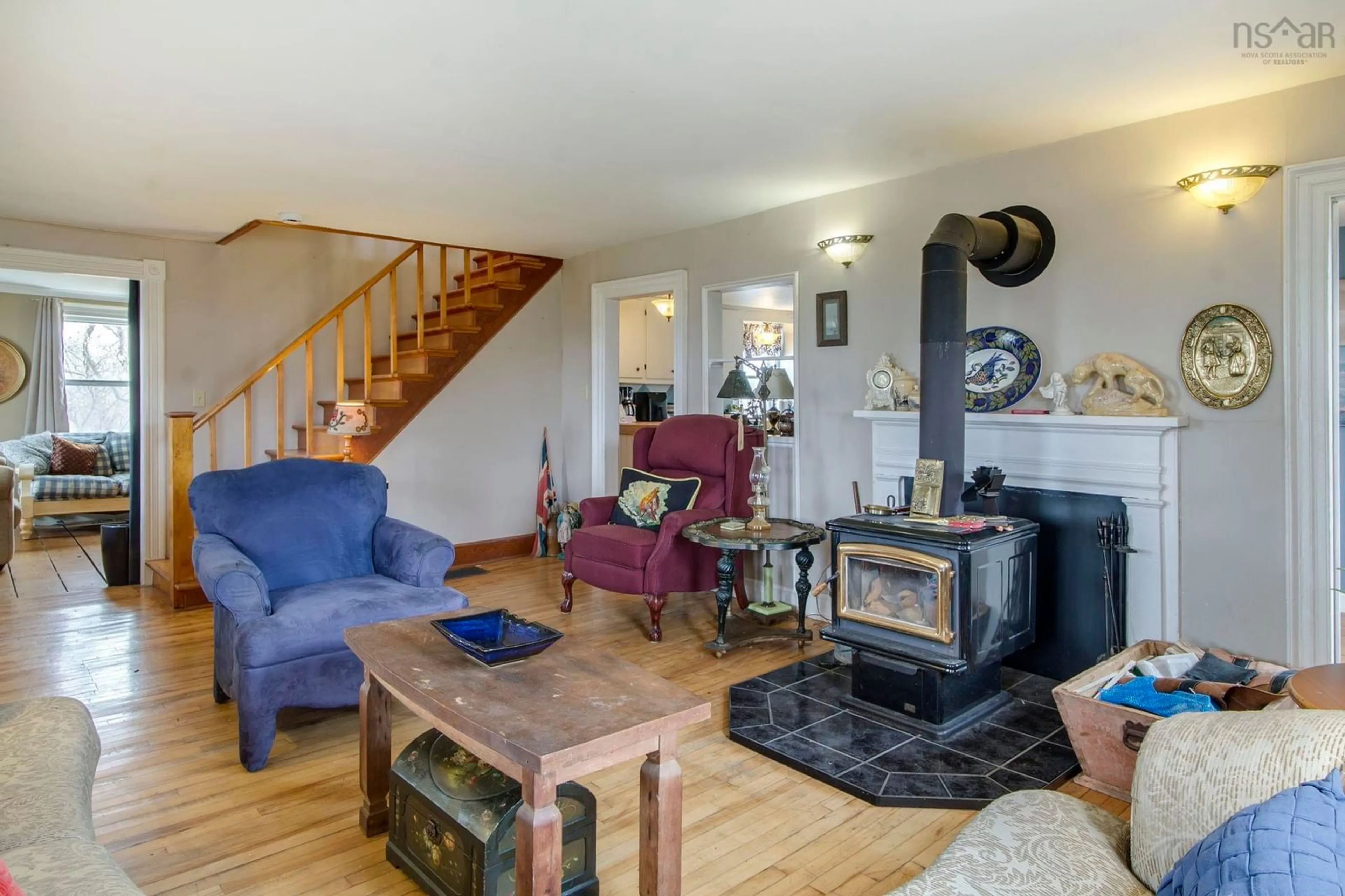 Living room with furniture, unknown for 6209 Highway 1, Granville Centre Nova Scotia B0S 1A0