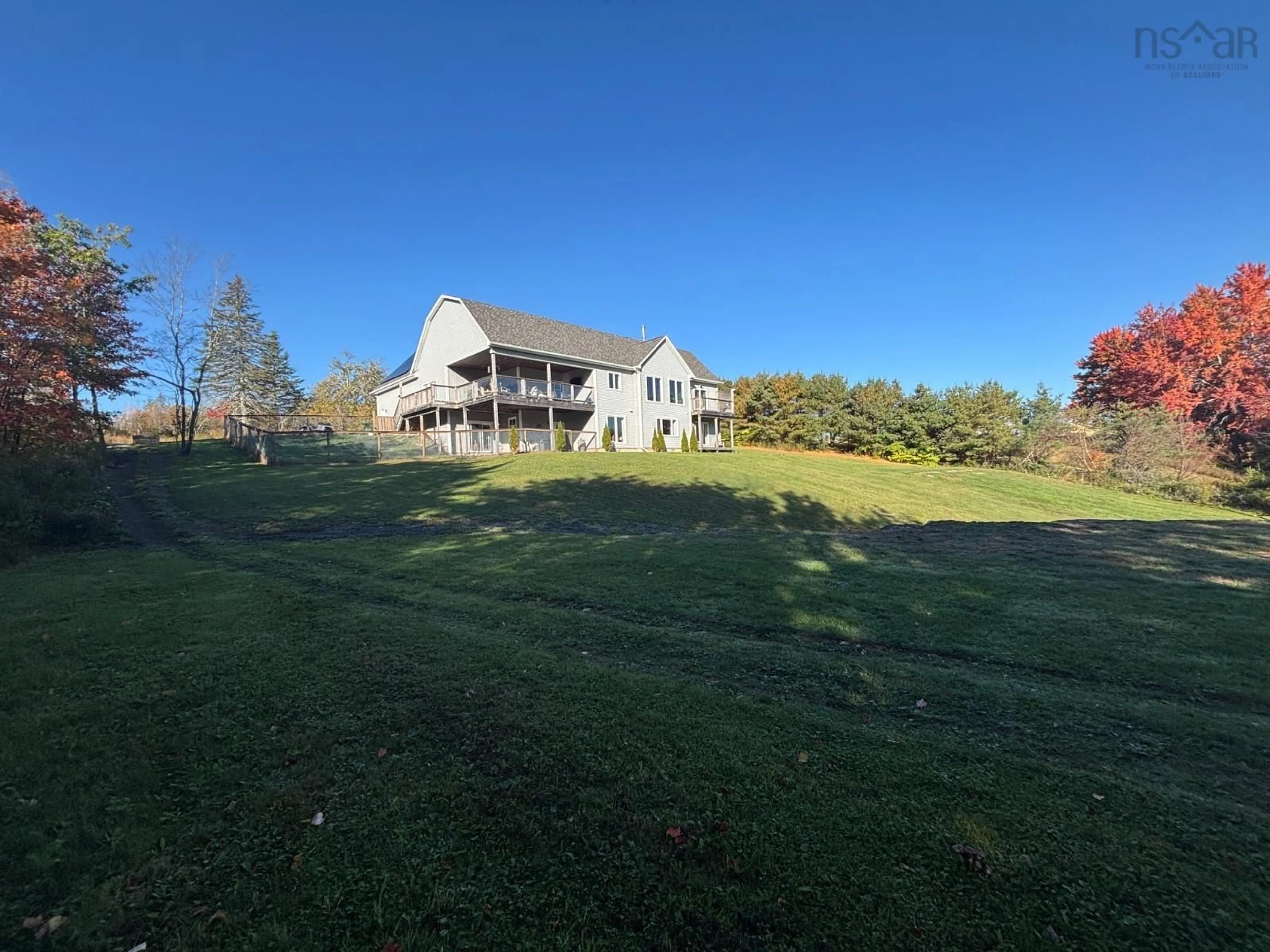 A pic from outside/outdoor area/front of a property/back of a property/a pic from drone, unknown for 54 Craig Dr, Dutch Settlement Nova Scotia B2S 2E5