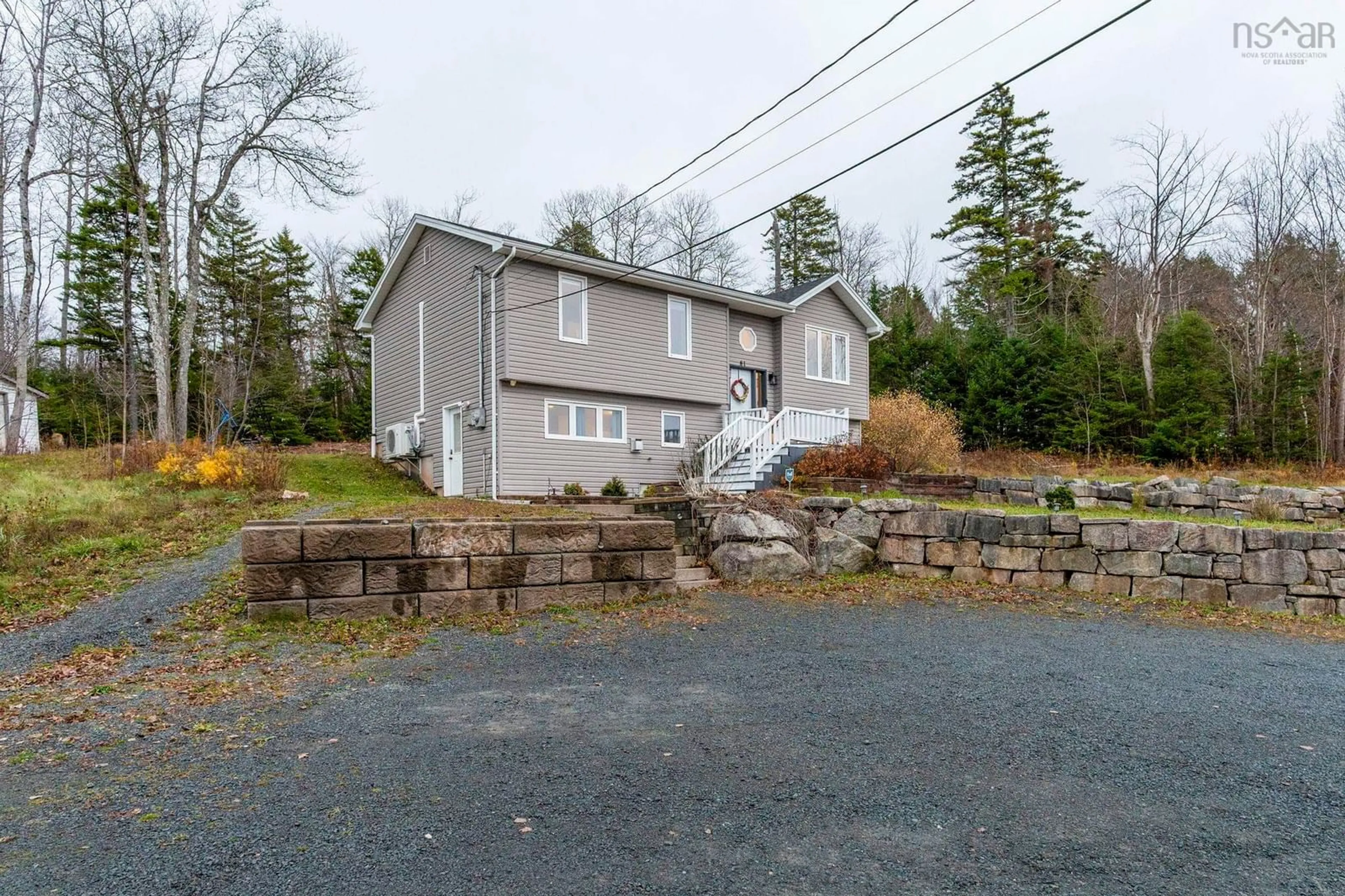 A pic from outside/outdoor area/front of a property/back of a property/a pic from drone, street for 81 Lylewood Dr, Middle Sackville Nova Scotia B4E 3B1