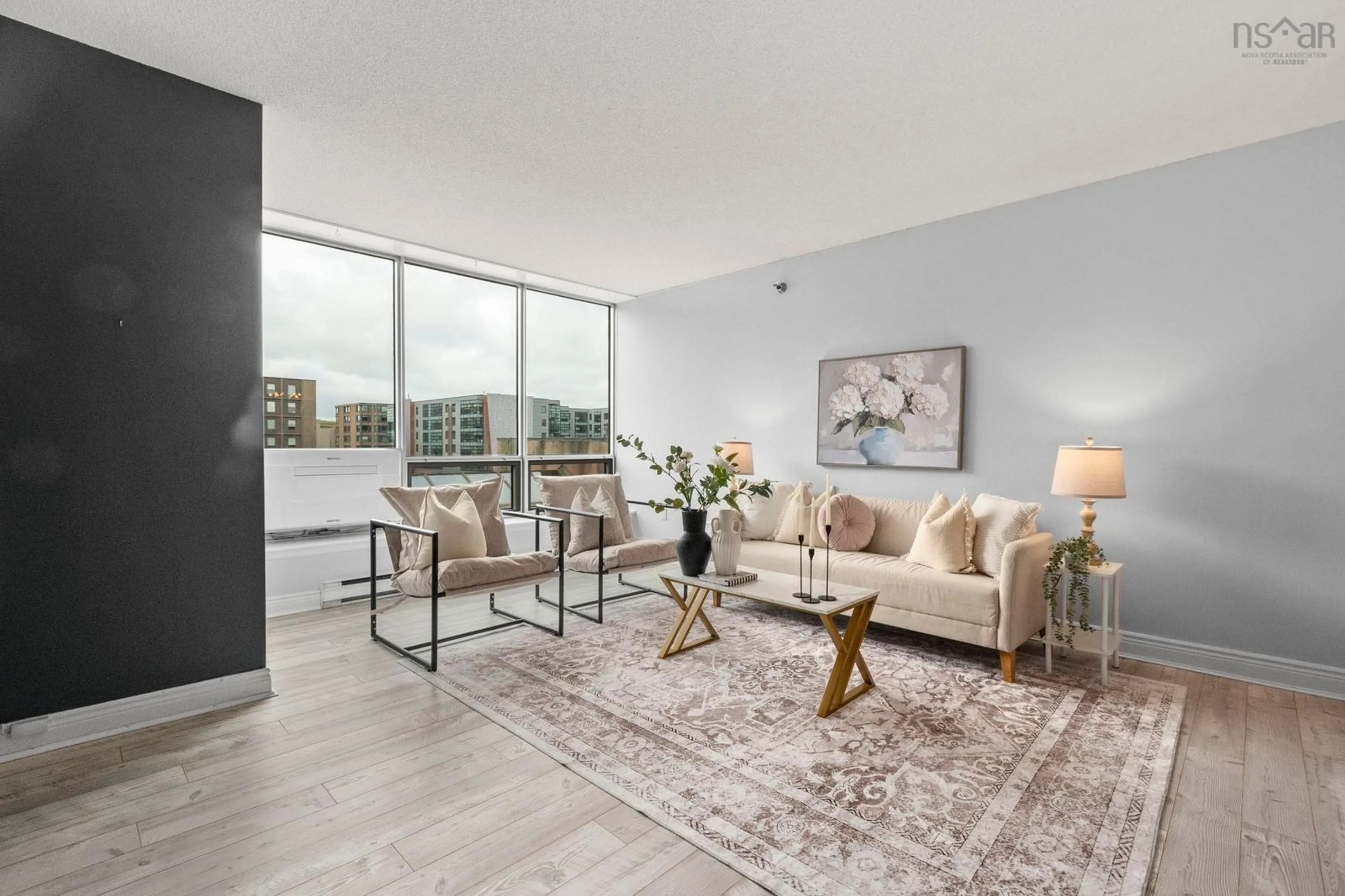 Living room with furniture, unknown for 1465 Brenton St #702, Halifax Nova Scotia B3J 3T3