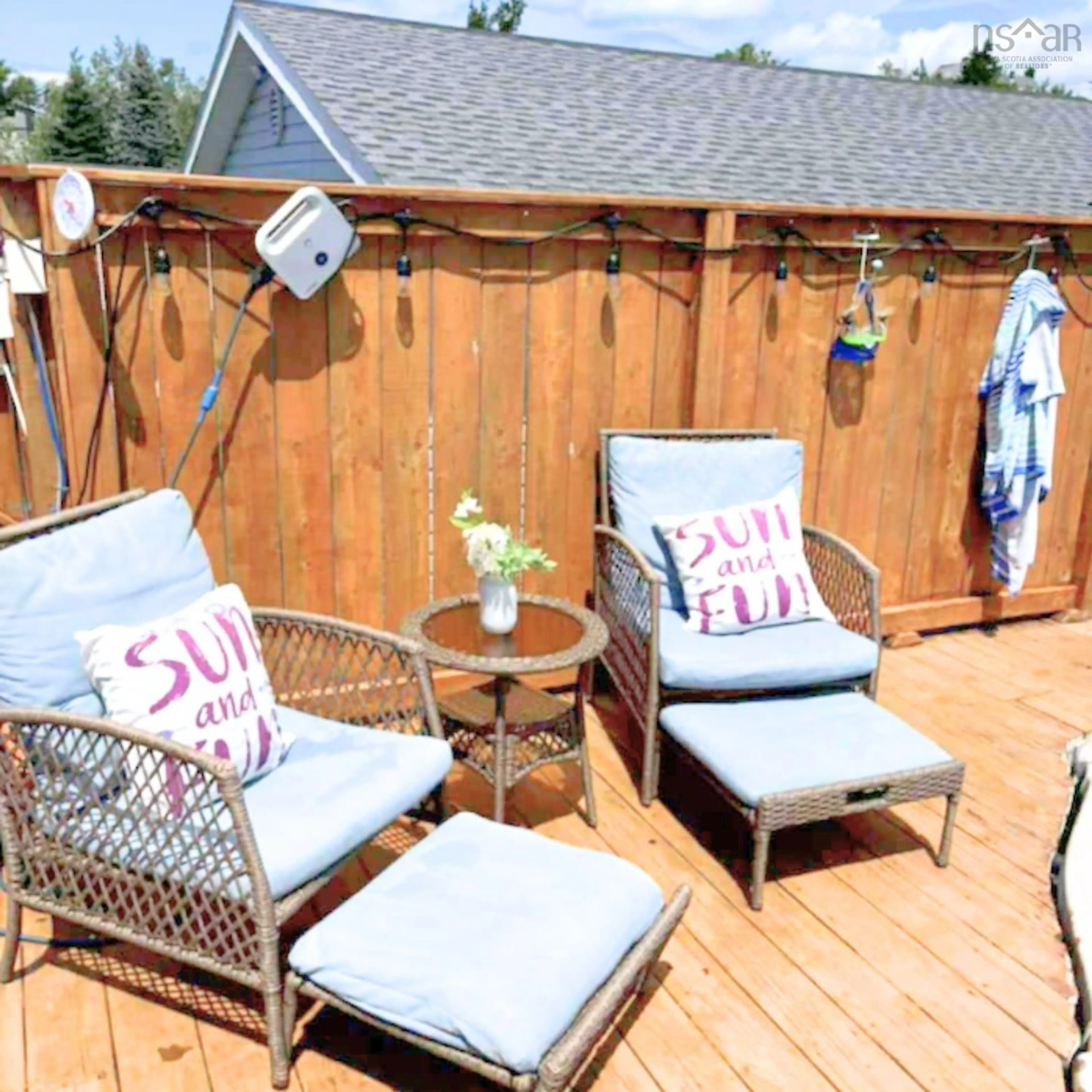 Patio, unknown for 16 Bison Dr, Sydney Nova Scotia B1N 1P4