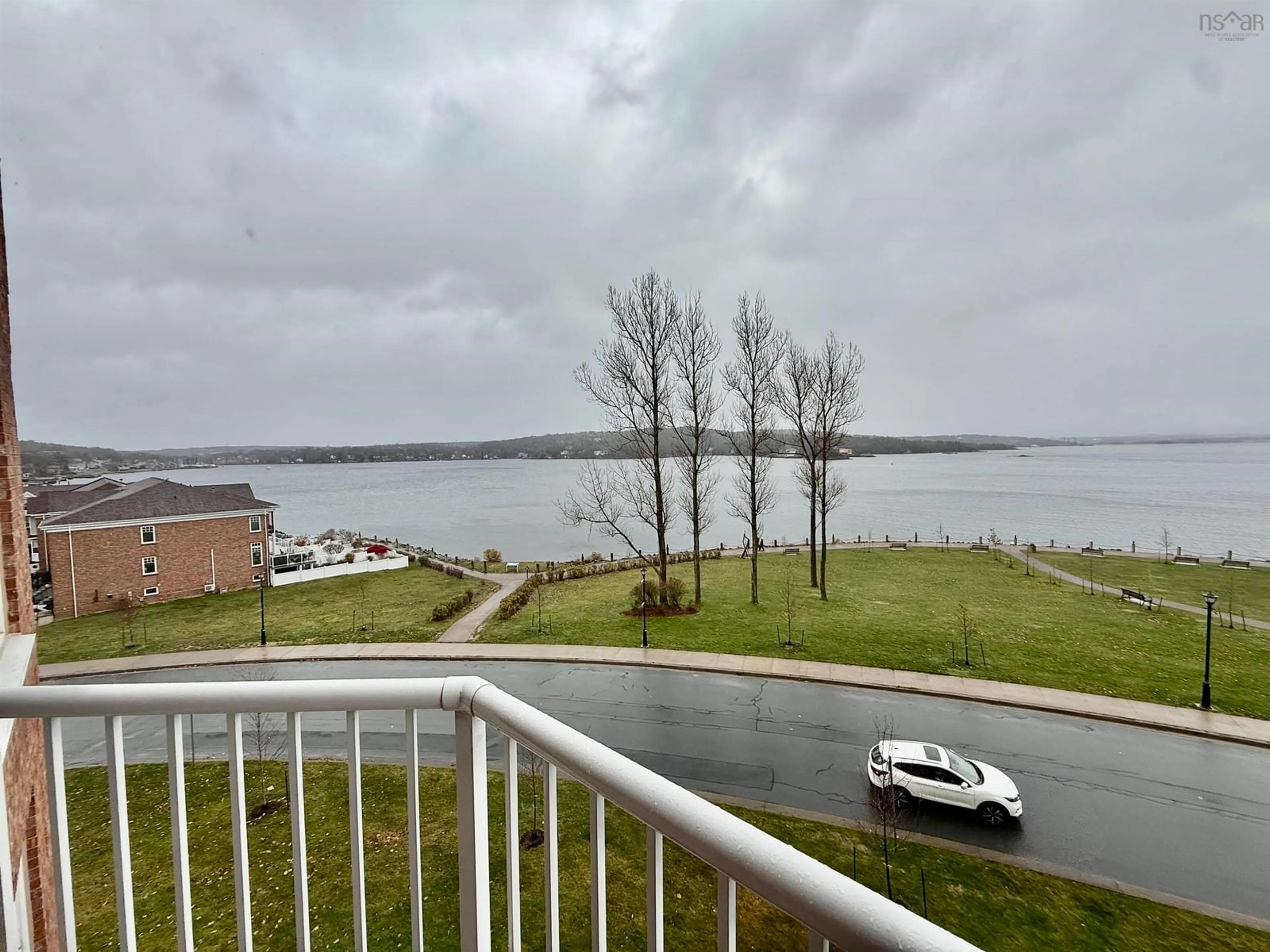 Balcony in the apartment, water/lake/river/ocean view for 99 Waterfront Dr #404, Bedford Nova Scotia B4A 4K5