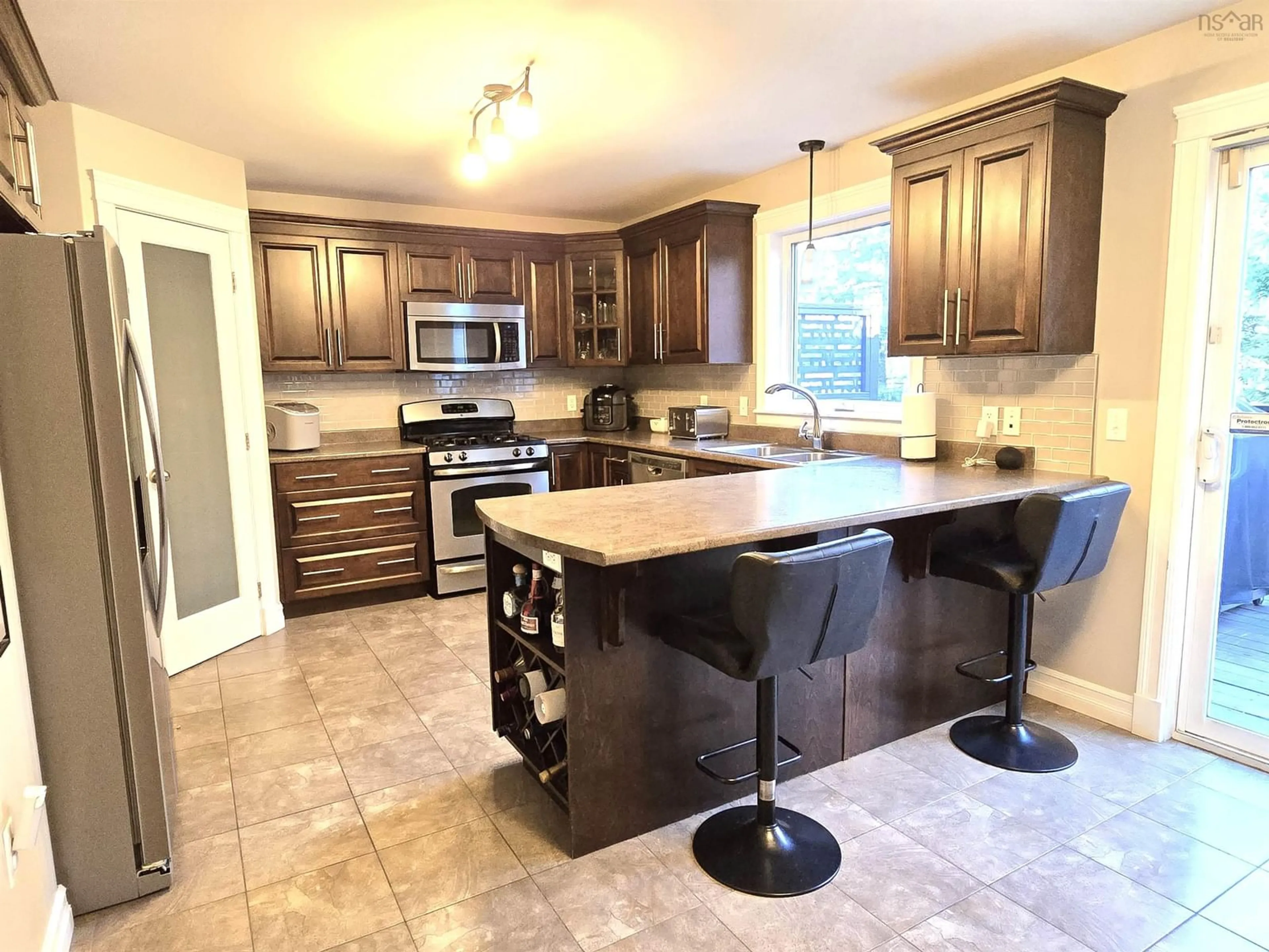 Open concept kitchen, ceramic/tile floor for 52 Viridian Dr, Dartmouth Nova Scotia B3A 0B7