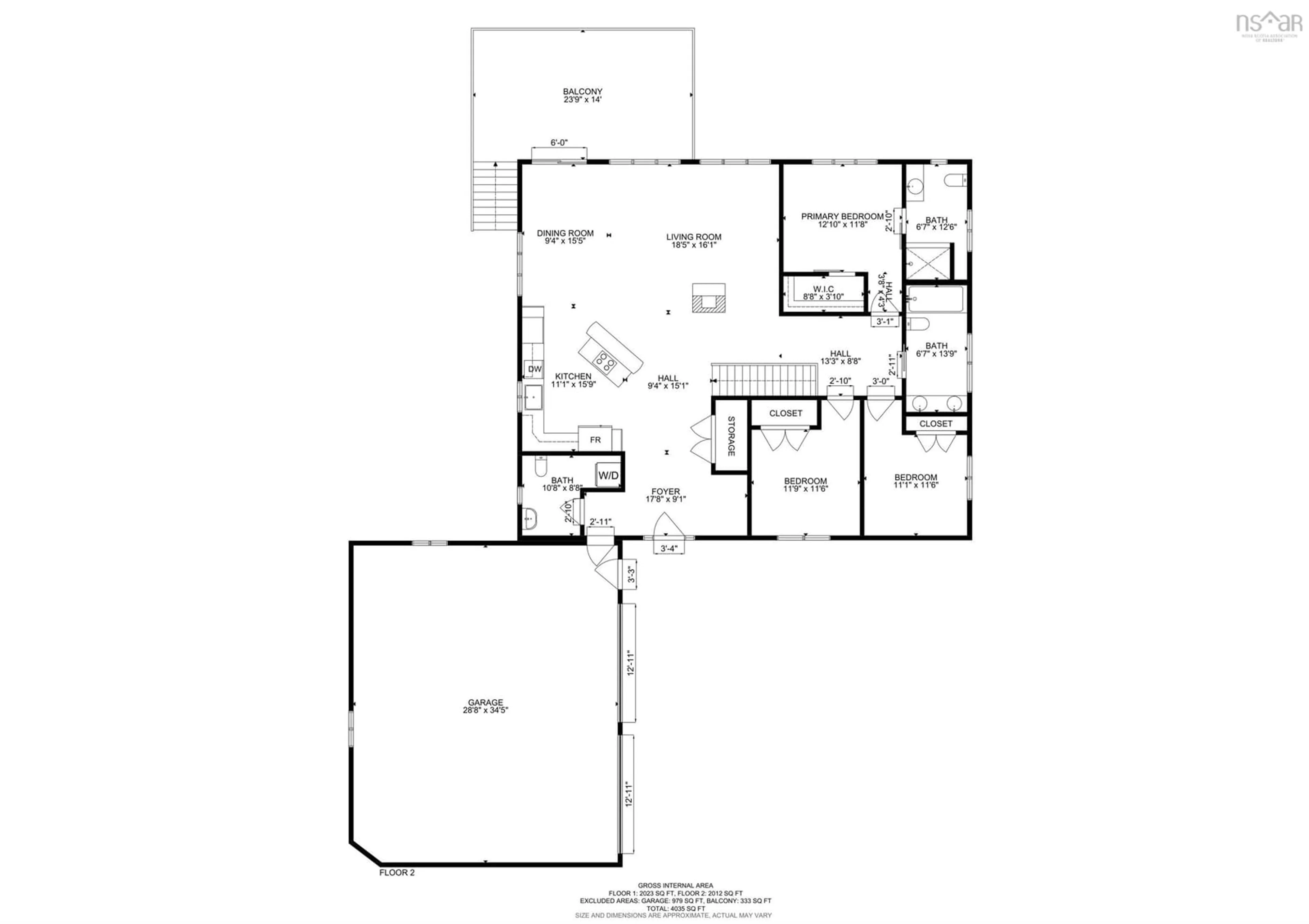 Floor plan for 256 Heritage Way #34, East Uniacke Nova Scotia B0N 1Z0