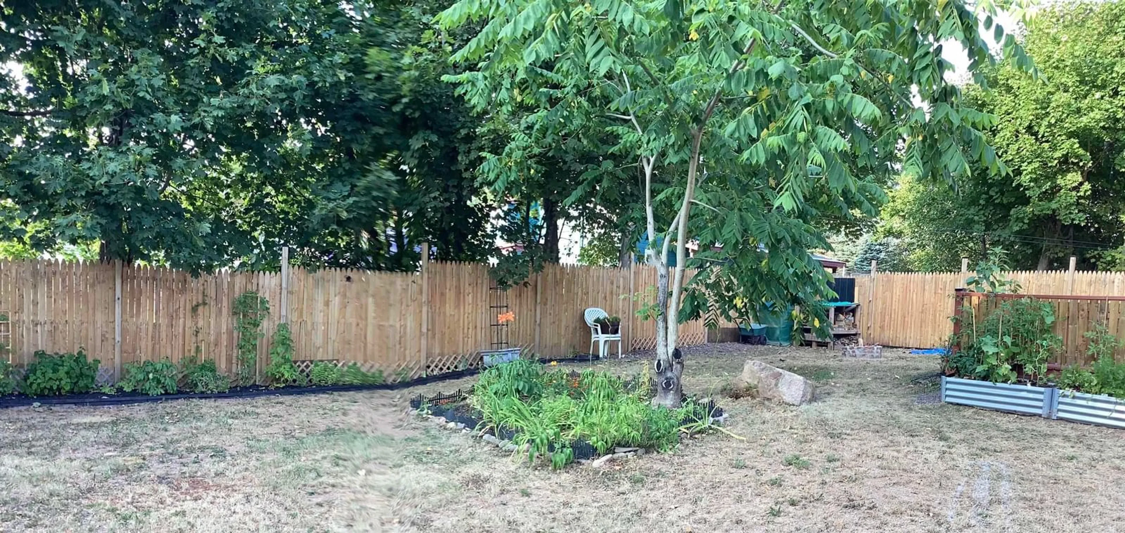 Patio, forest/trees view for 21 Prince St, Parrsboro Nova Scotia B0M 1S0