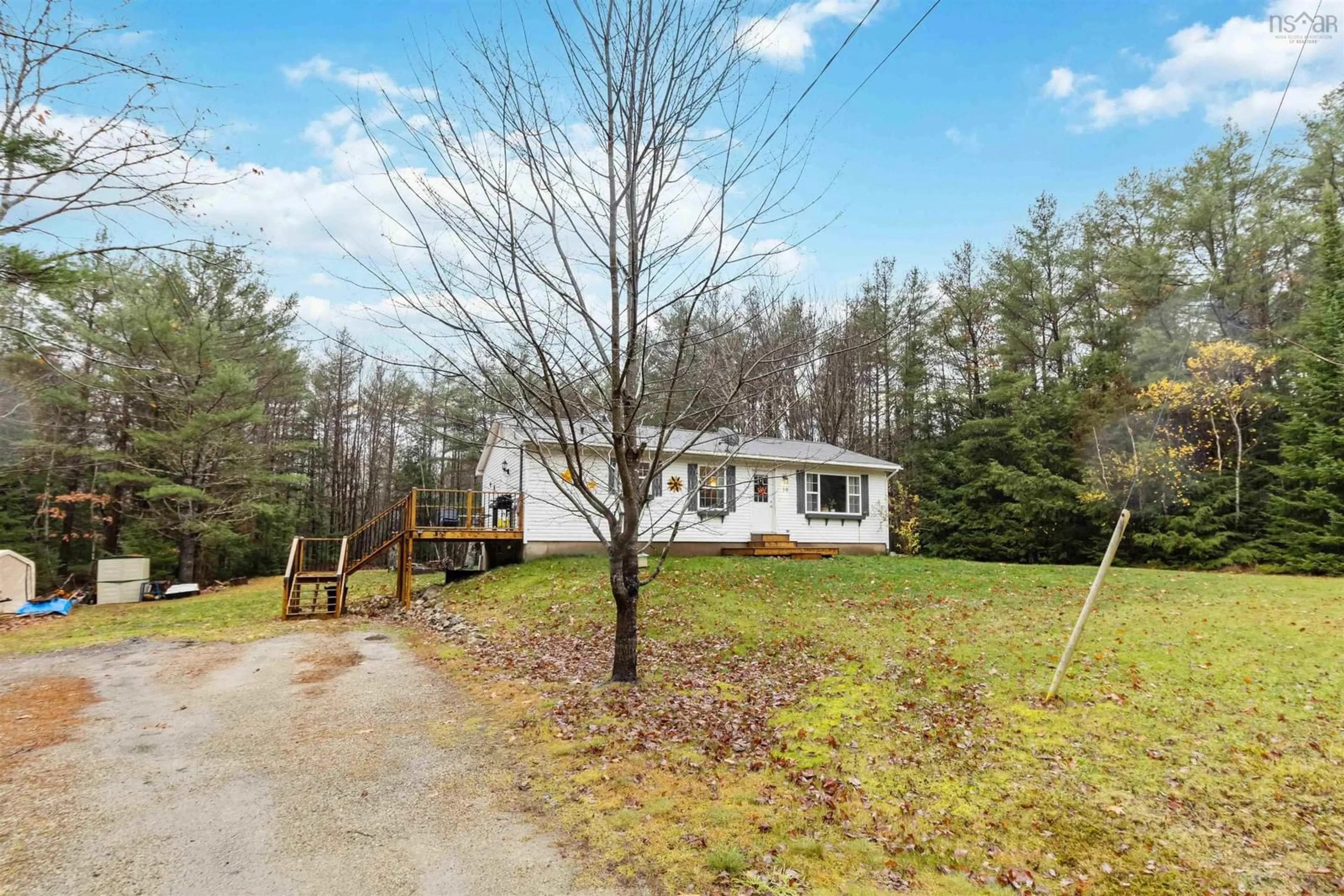A pic from outside/outdoor area/front of a property/back of a property/a pic from drone, unknown for 30 Heather Ave, Dayspring Nova Scotia B4V 5S9
