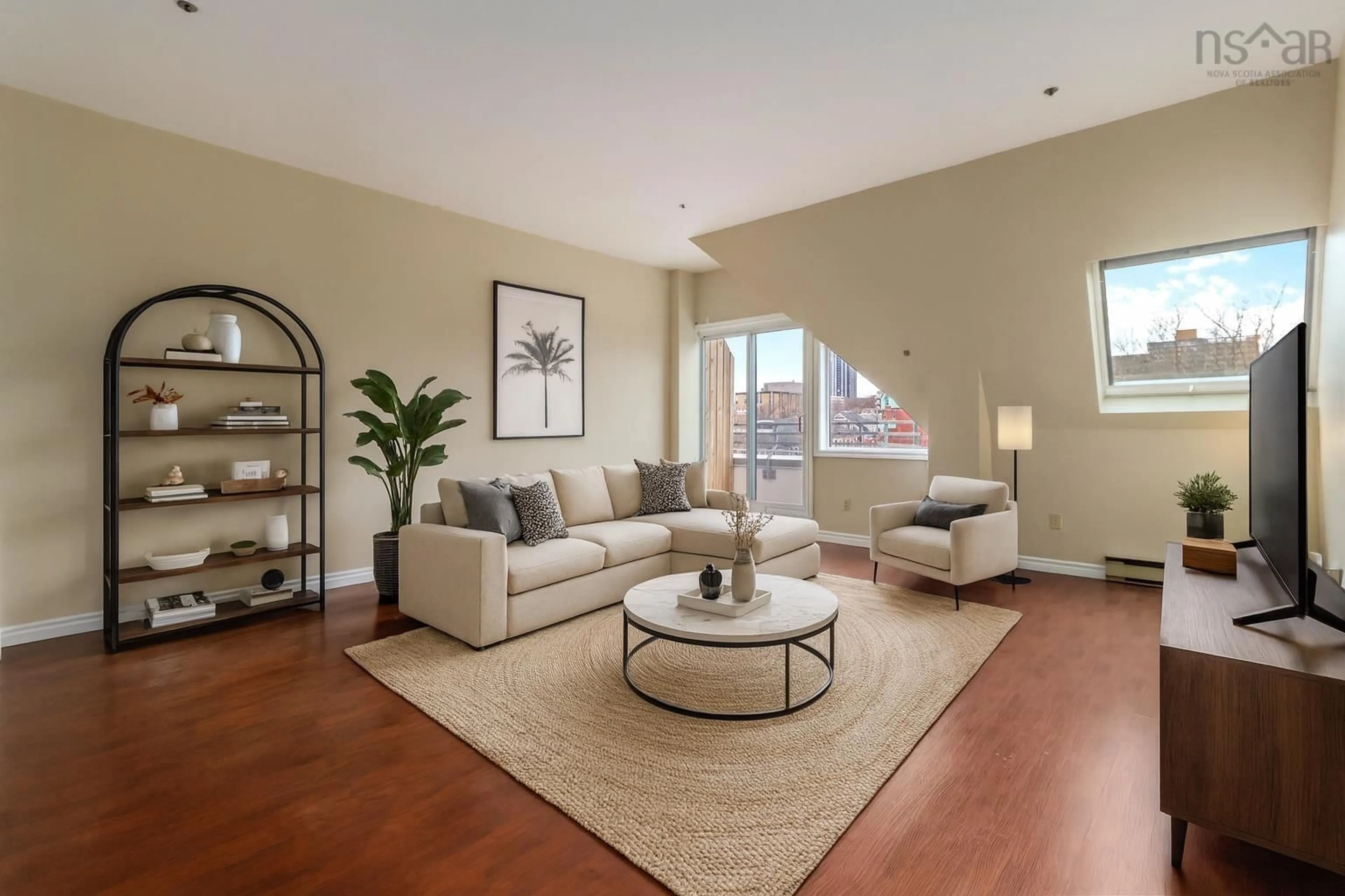 Living room with furniture, unknown for 1326 Lower Water St #708, Halifax Nova Scotia B3J 3R3