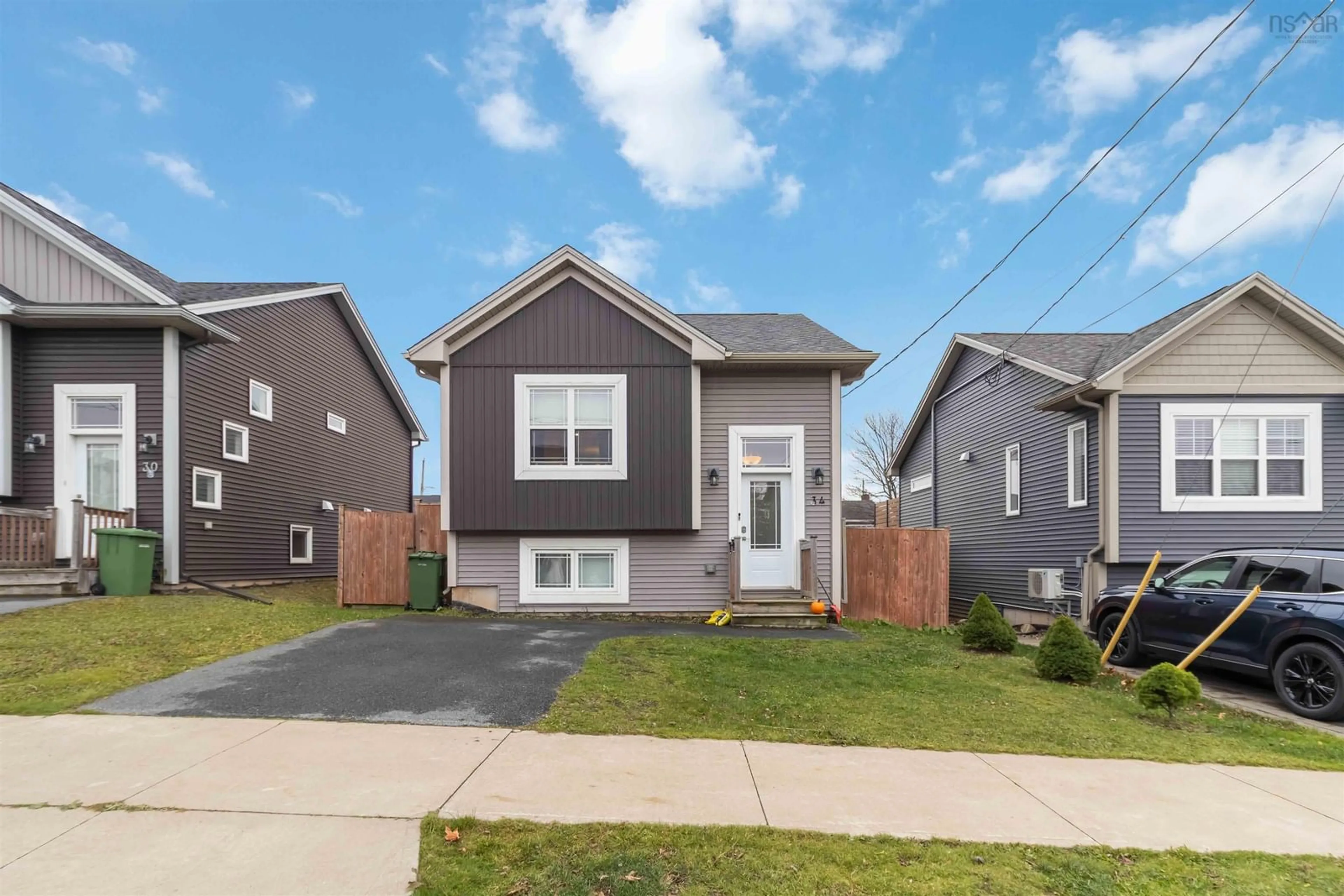 Home with vinyl exterior material, street for 34 Boyne Crt, Eastern Passage Nova Scotia B3G 0H1
