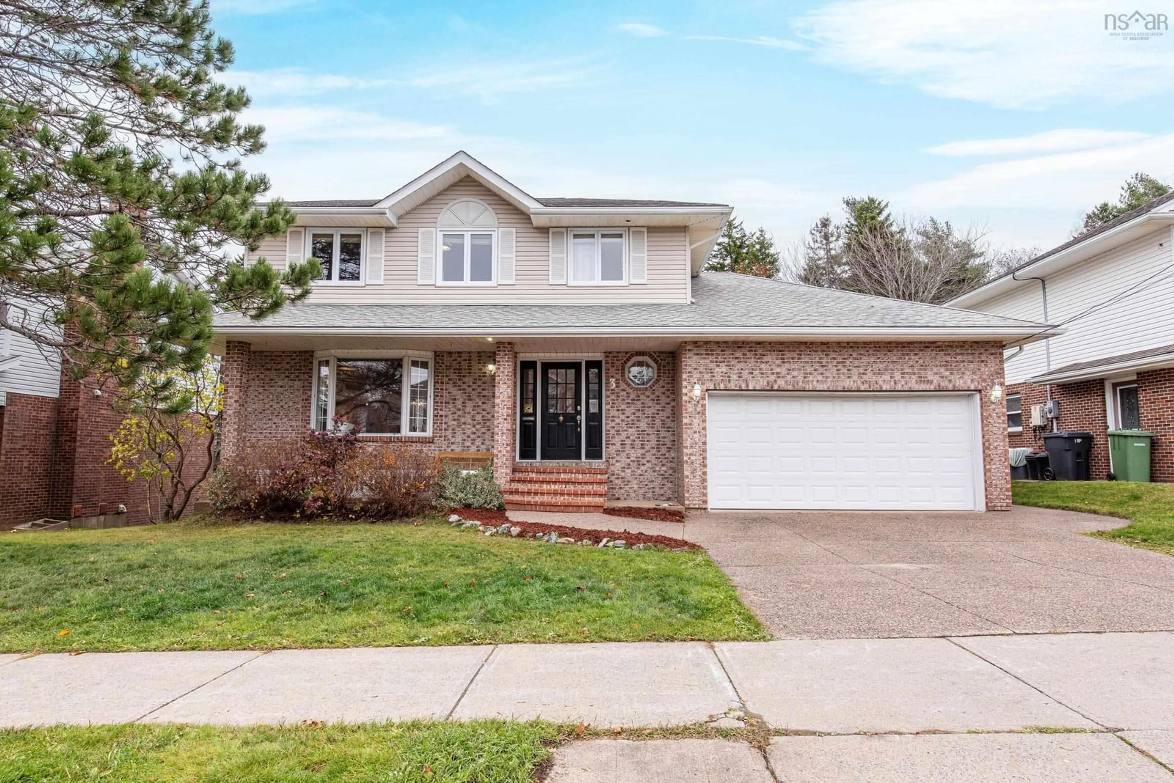 Home with brick exterior material, street for 3 Turnmill Dr, Halifax Nova Scotia B3M 4H2