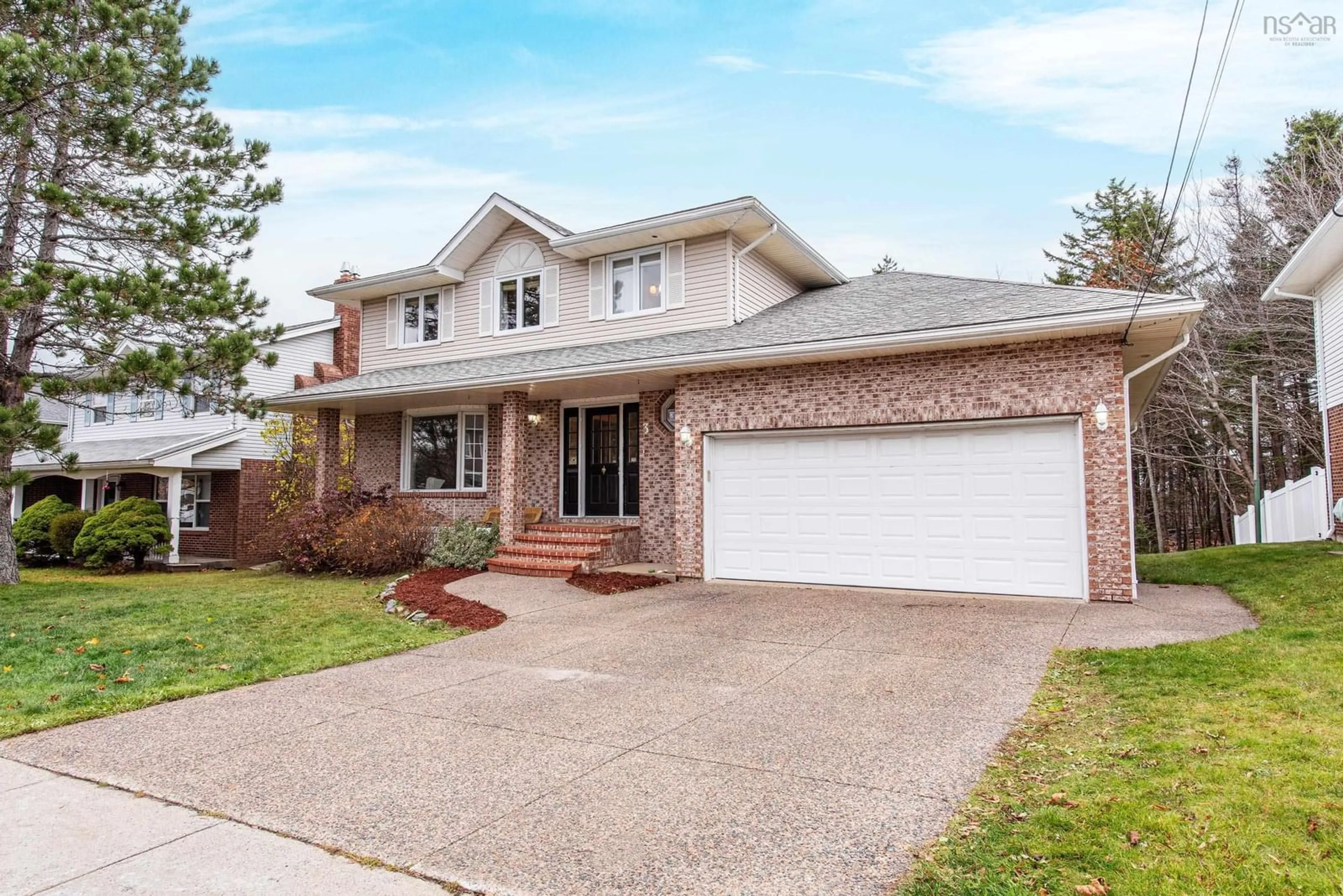 Home with brick exterior material, street for 3 Turnmill Dr, Halifax Nova Scotia B3M 4H2