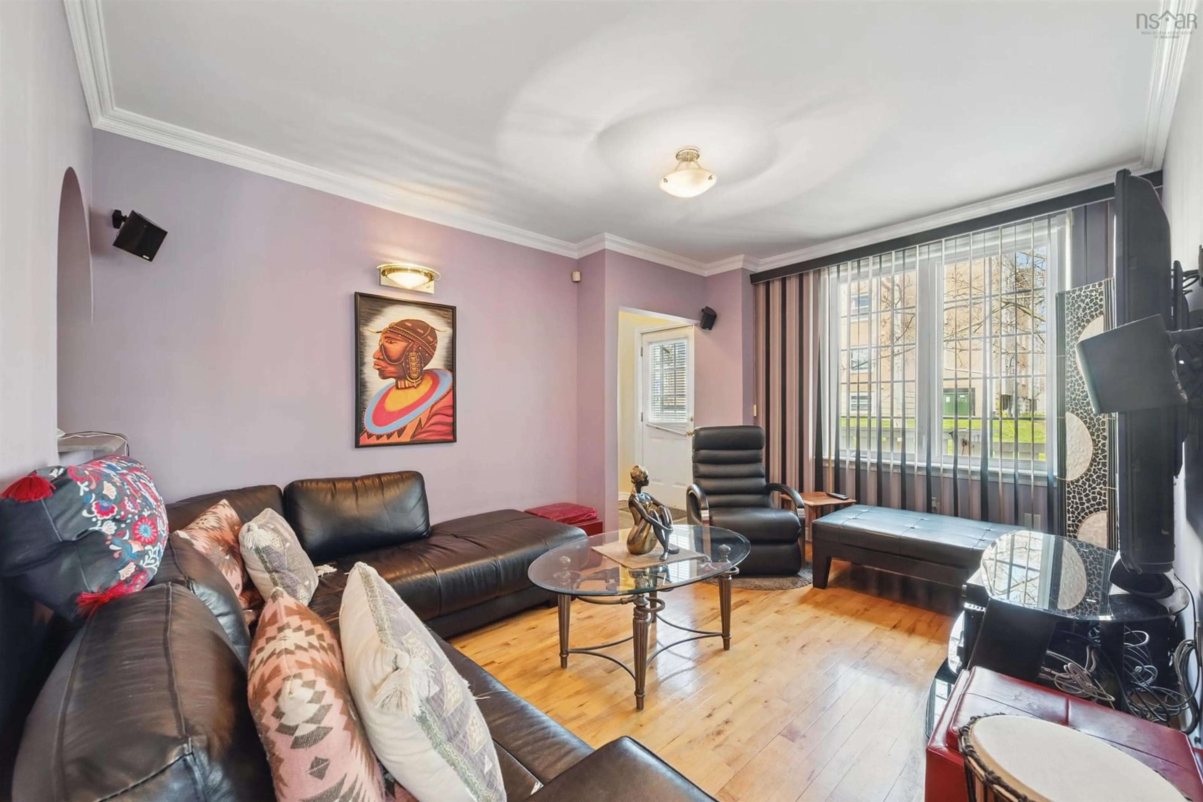 Living room with furniture, unknown for 5526 Charles St, Halifax Nova Scotia B3K 1K2